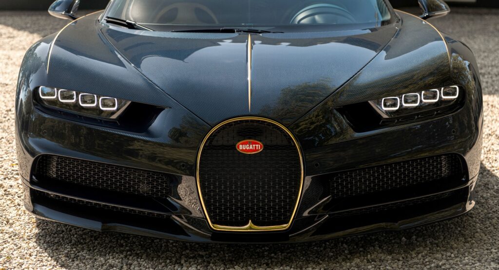 It Takes More Than 10 Hours To Apply The 24-Karat Gold To The Bugatti Macaron On The Chiron L’Ebe