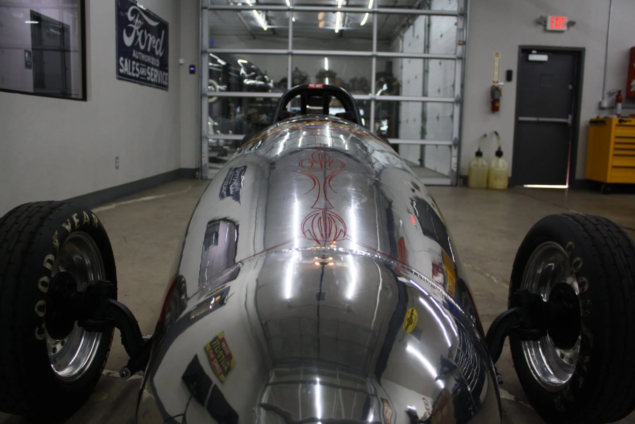 This Supercharged V8 Custom Car Made Out Of Fighter Jet Parts Just Sold For Less Than A Base Dodge Challenger