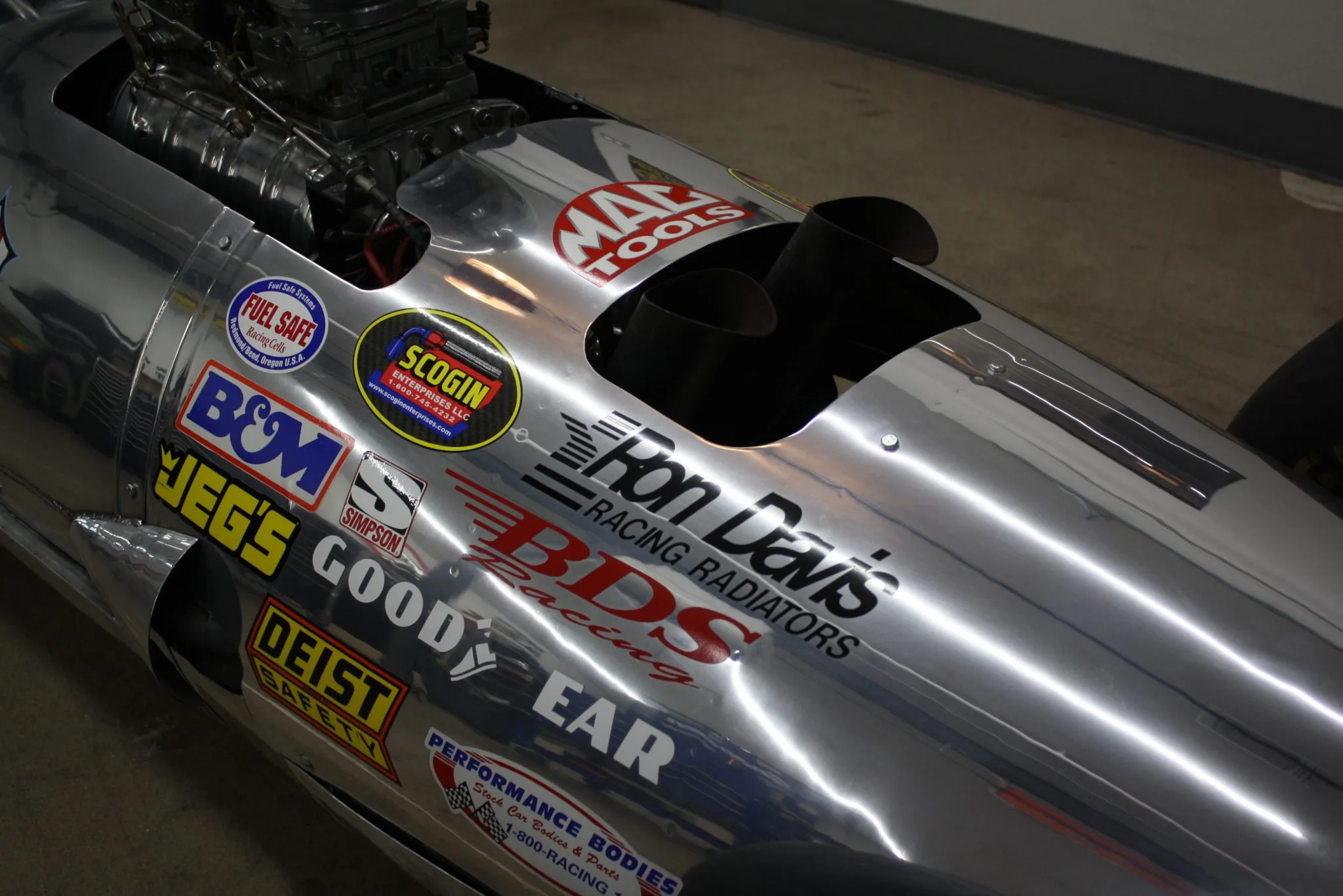 This Supercharged V8 Custom Car Made Out Of Fighter Jet Parts Just Sold For Less Than A Base Dodge Challenger