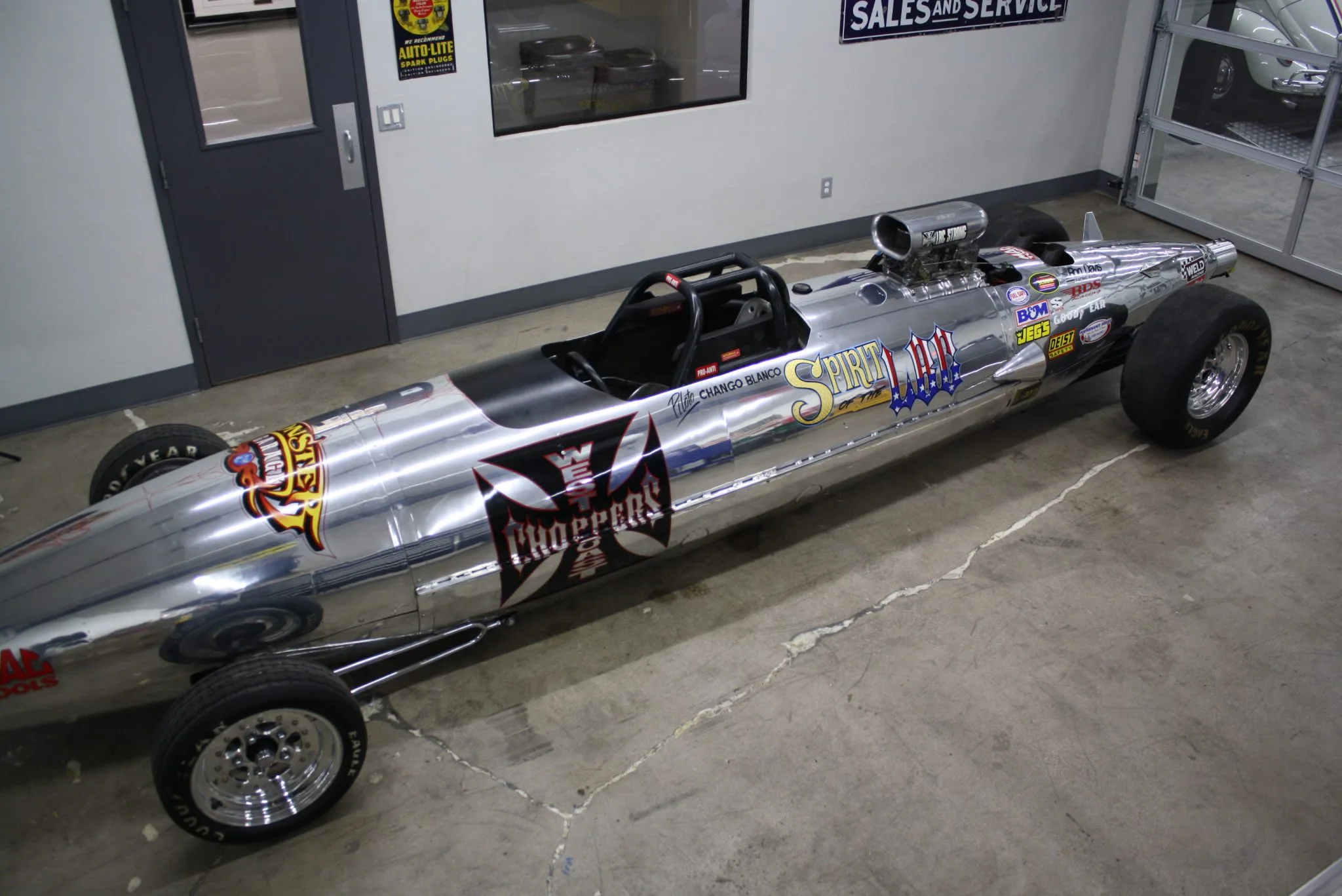 This Supercharged V8 Custom Car Made Out Of Fighter Jet Parts Just Sold For Less Than A Base Dodge Challenger