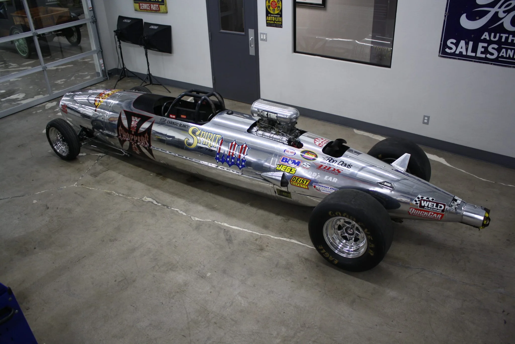 This Supercharged V8 Custom Car Made Out Of Fighter Jet Parts Just Sold For Less Than A Base Dodge Challenger