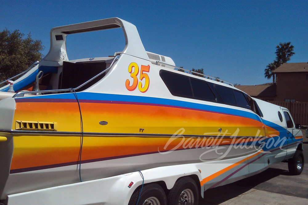 The 1986 Boaterhome Is Two-Parts Boat, One Part Ford Econoline Van