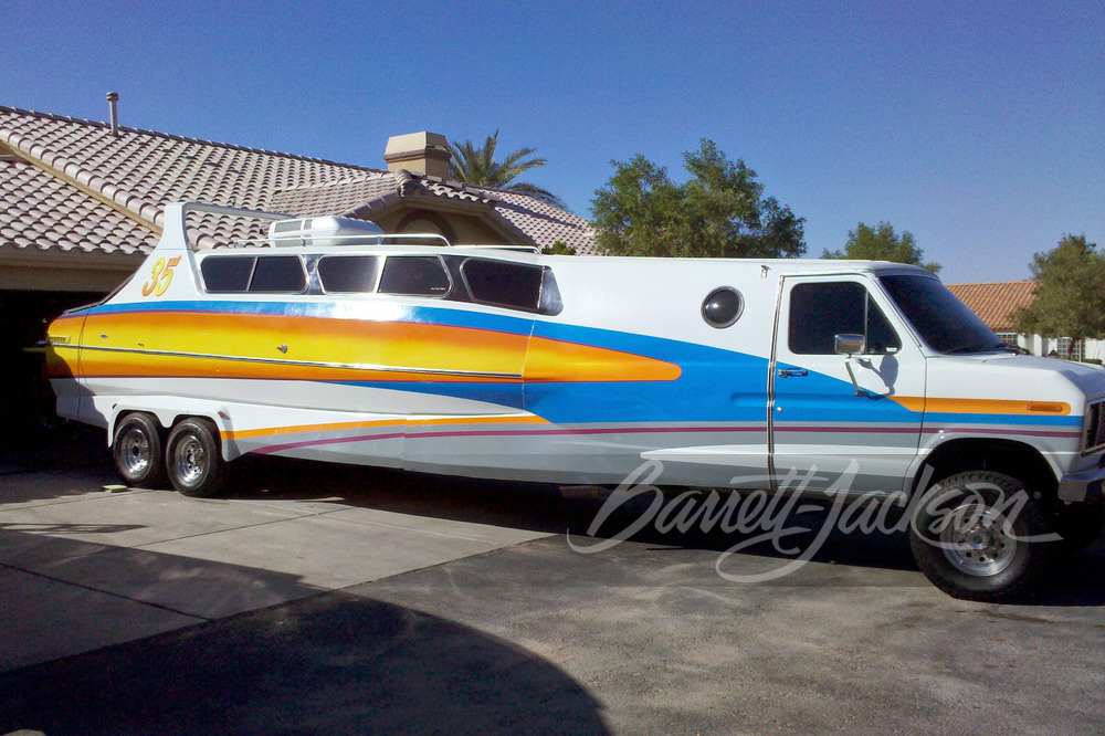 The 1986 Boaterhome Is Two-Parts Boat, One Part Ford Econoline Van