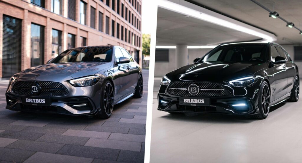  Mercedes-Benz C-Class Tuned By Brabus In Both Petrol And Diesel Forms