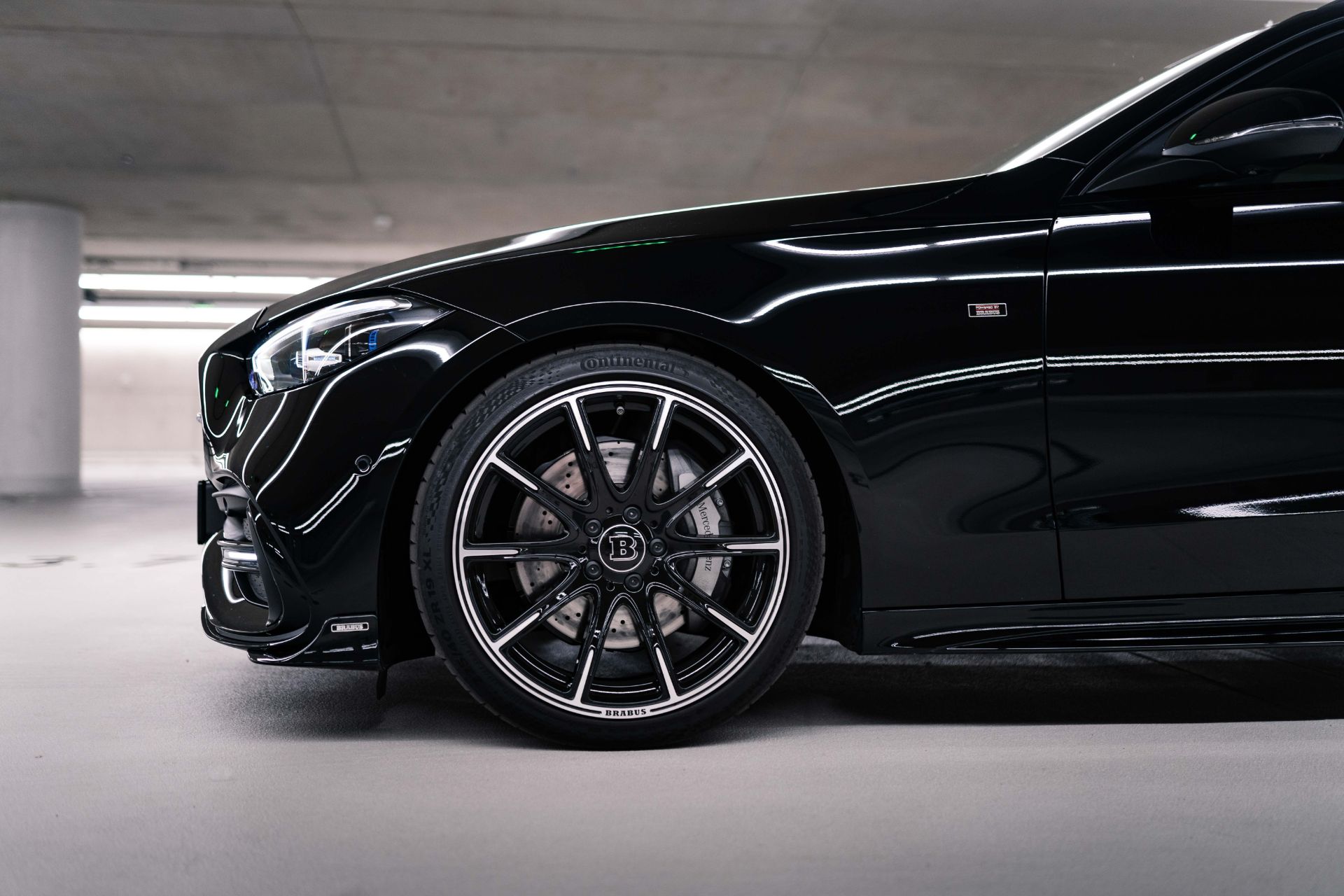 Mercedes-Benz C-Class Tuned By Brabus In Both Petrol And Diesel Forms