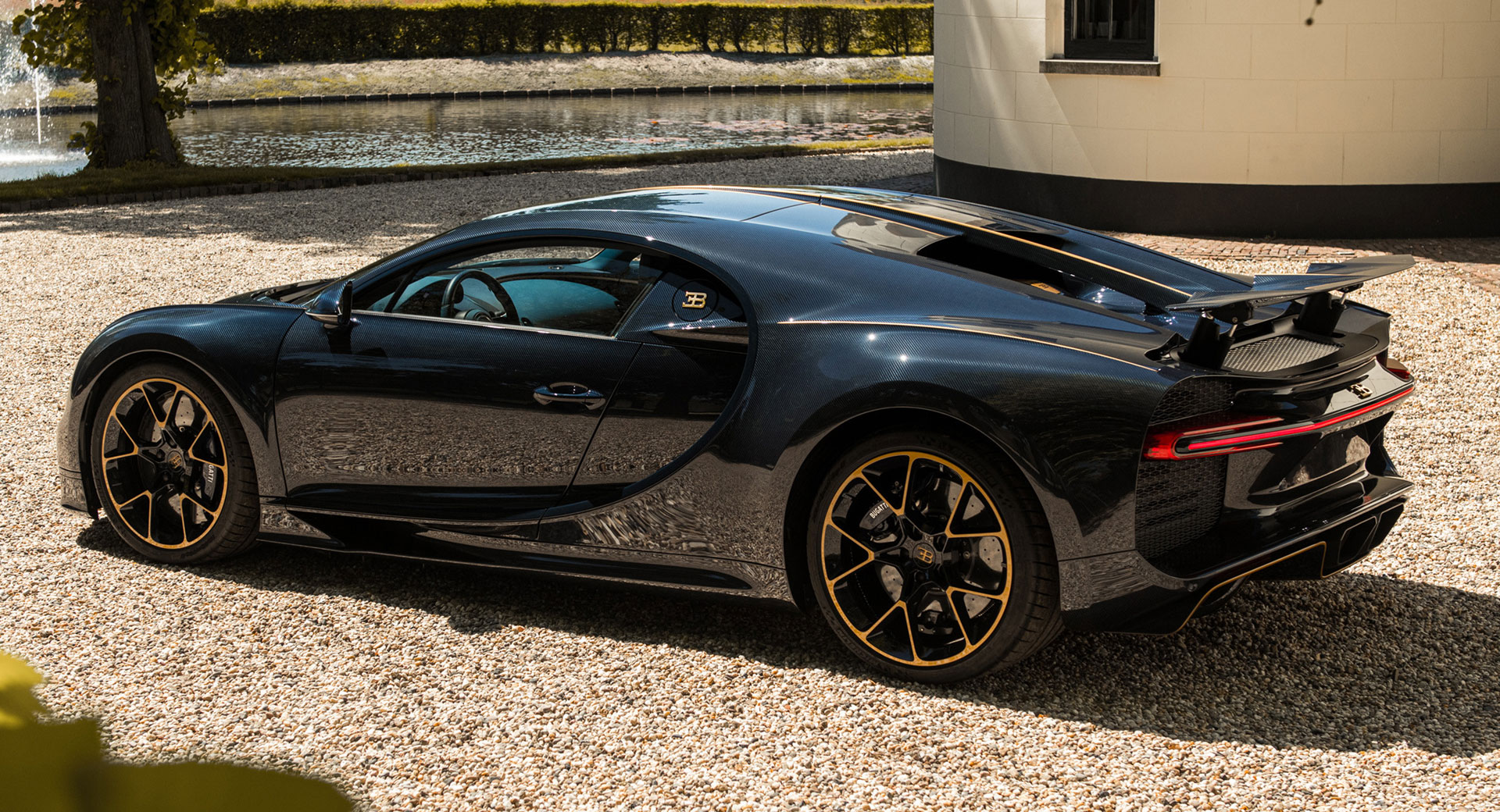 It Takes More Than 10 Hours To Apply The 24-Karat Gold To The Bugatti Macaron On The Chiron L’Ebe