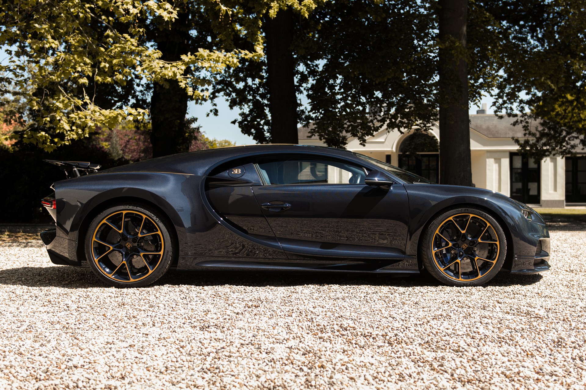 It Takes More Than 10 Hours To Apply The 24-Karat Gold To The Bugatti Macaron On The Chiron L’Ebe