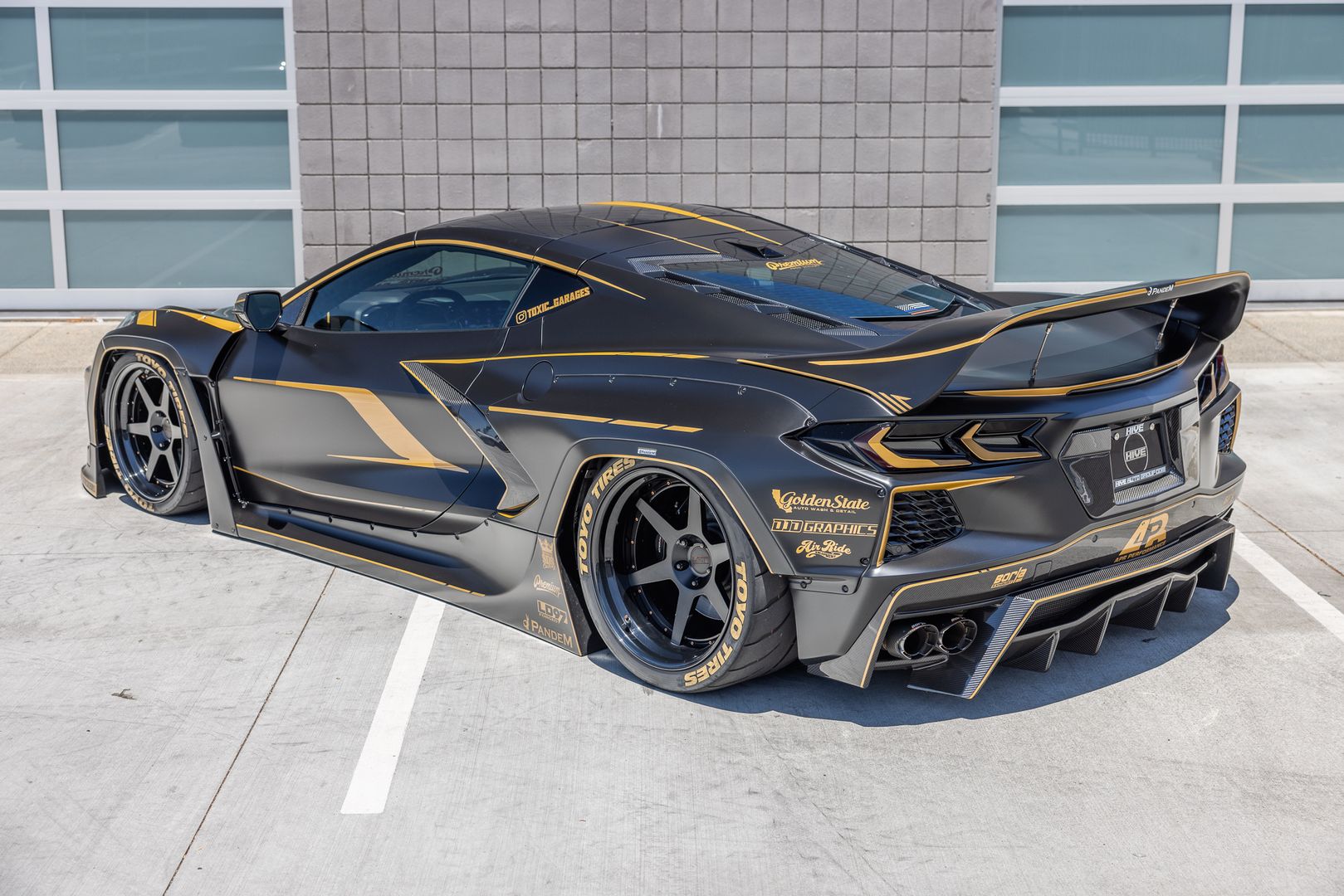 You’ll Either Love Or Hate This Widebody C8 Corvette Stingray