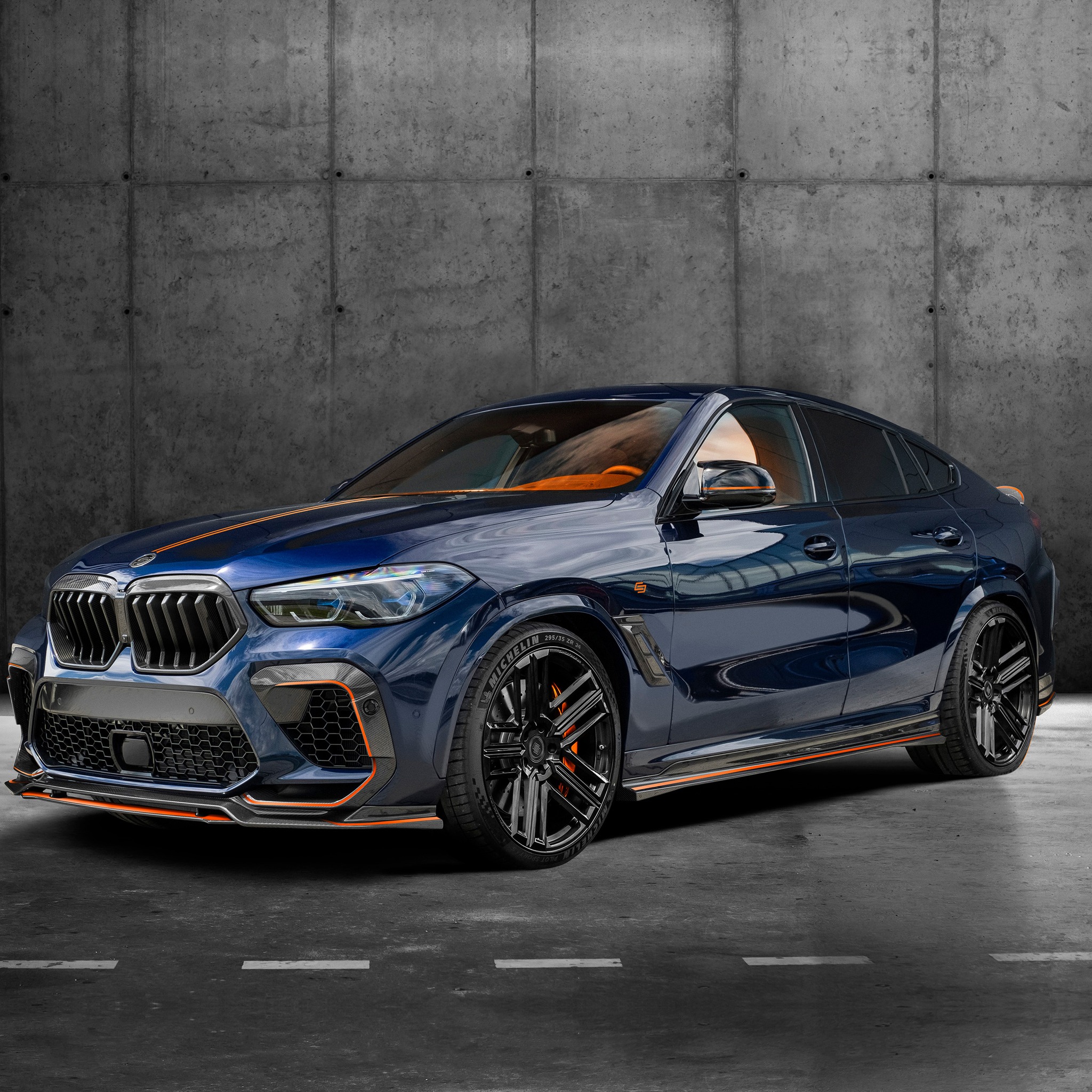 Carlex Design Has Made A BMW X6 M With Lamborghini-Colored Leather