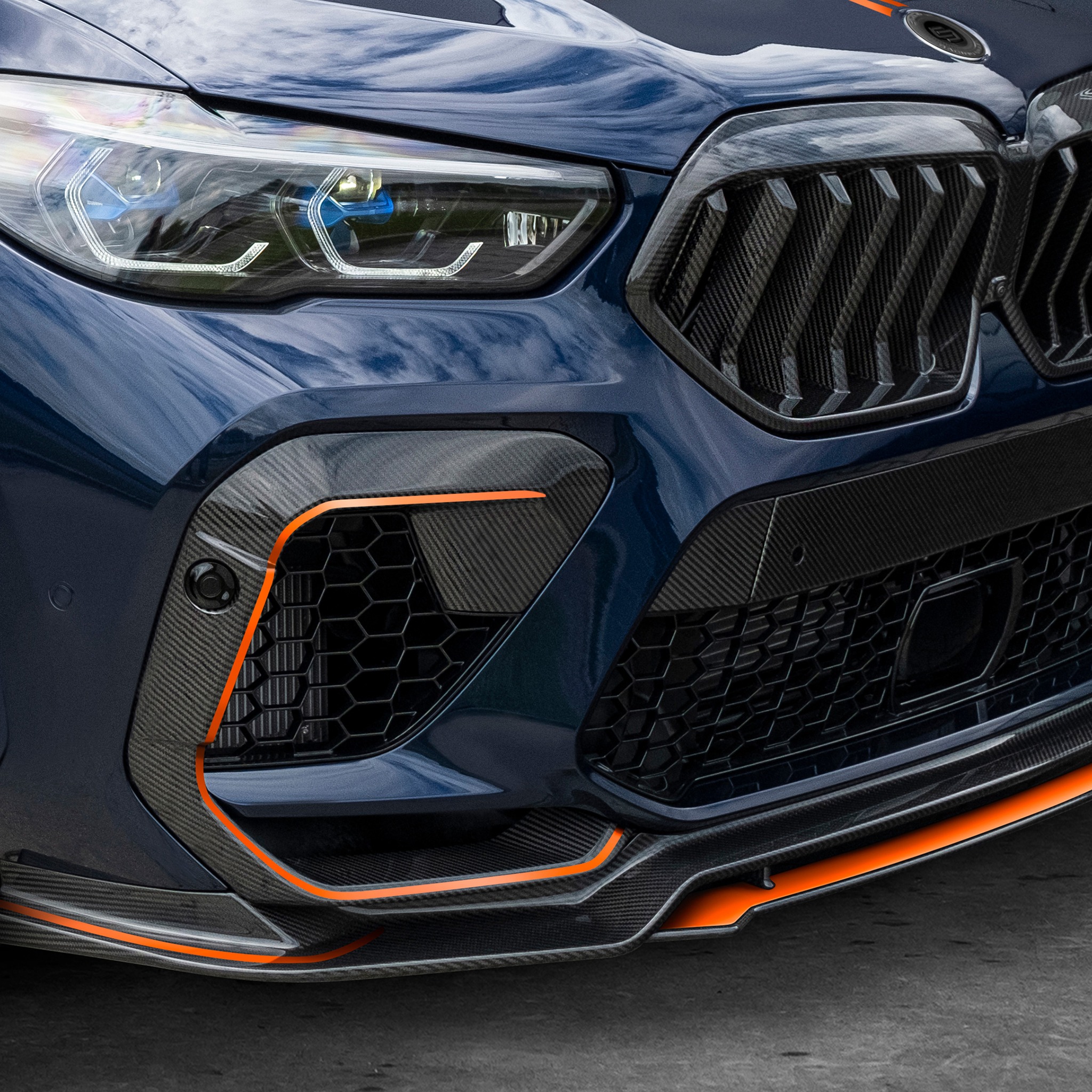 Carlex Design Has Made A BMW X6 M With Lamborghini-Colored Leather