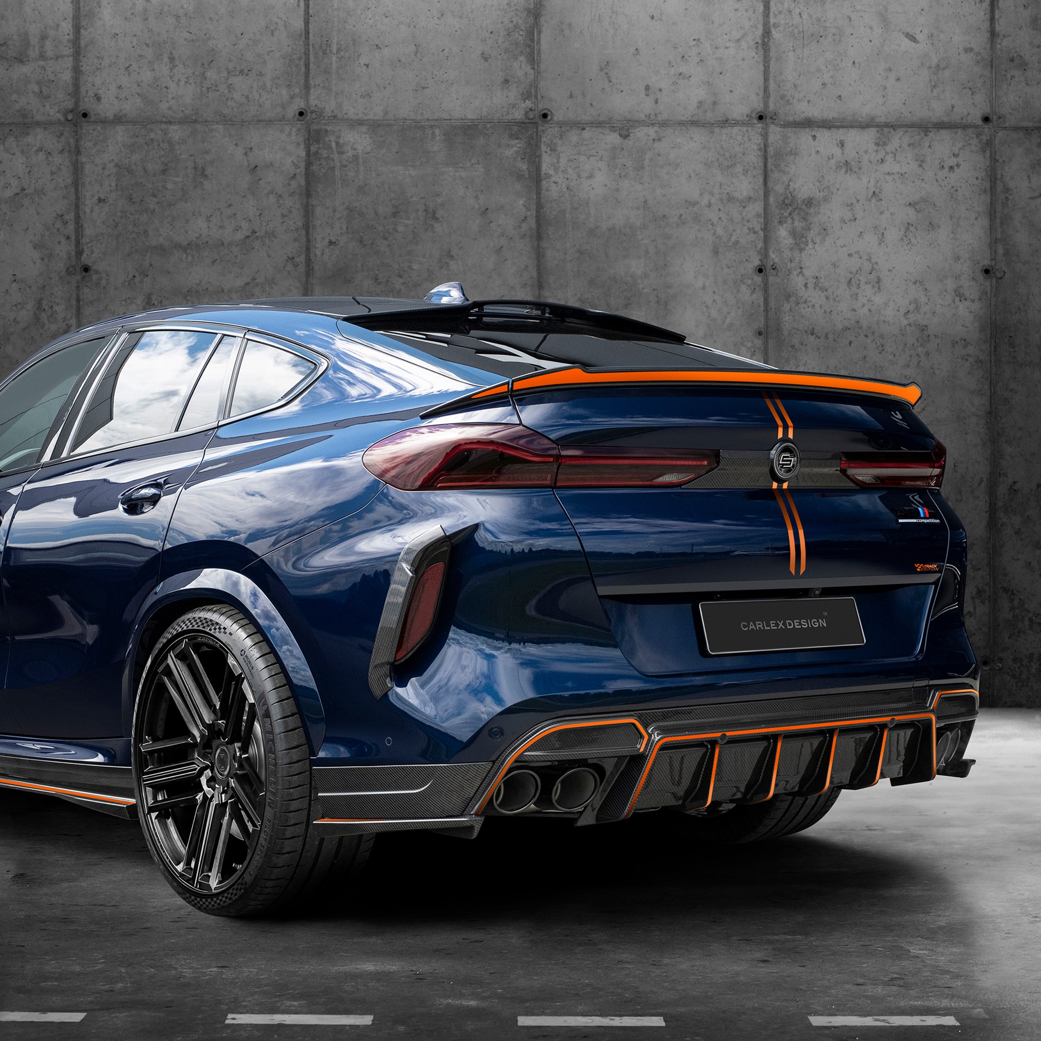 Carlex Design Has Made A BMW X6 M With Lamborghini-Colored Leather