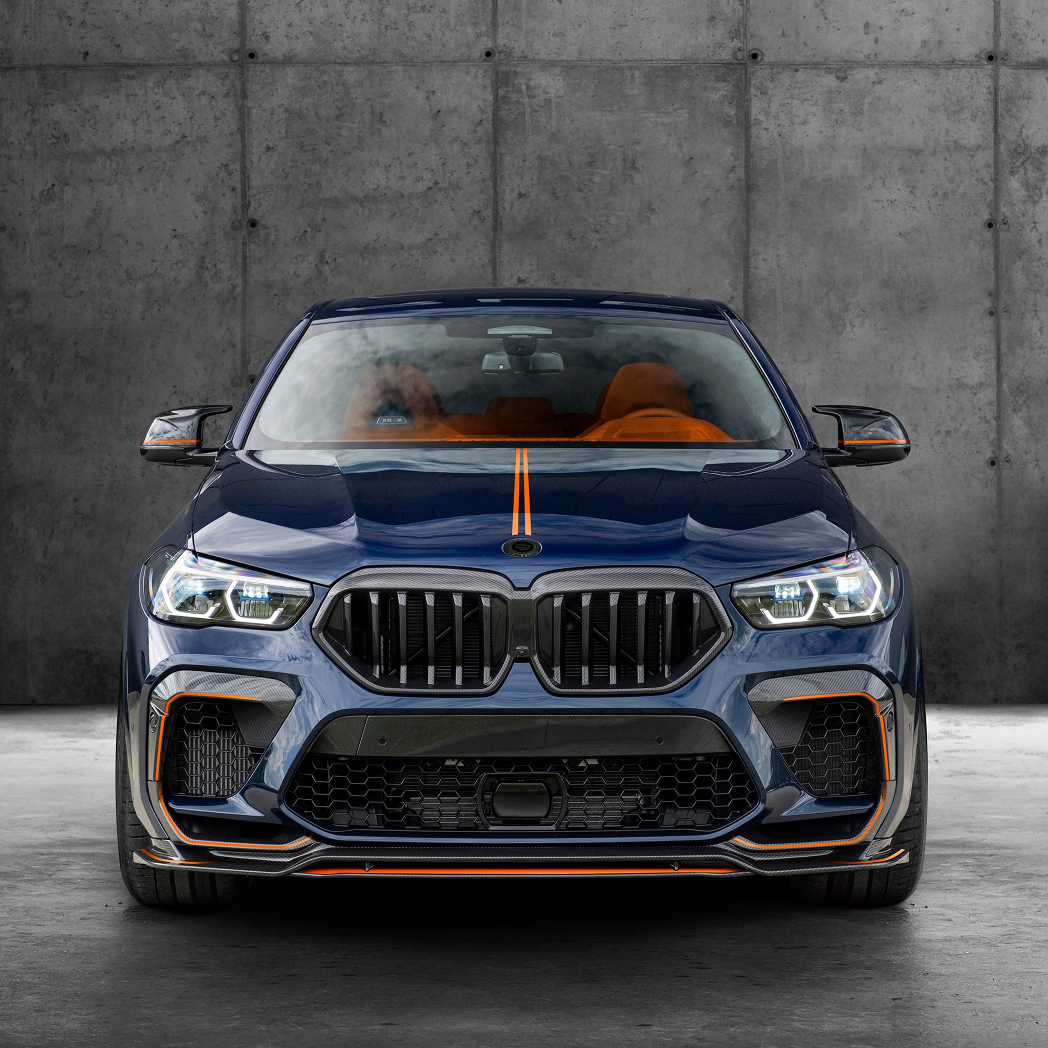 Carlex Design Has Made A BMW X6 M With Lamborghini-Colored Leather