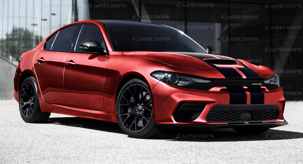  What If Dodge Rebadged The Alfa Romeo Giulia For North America?