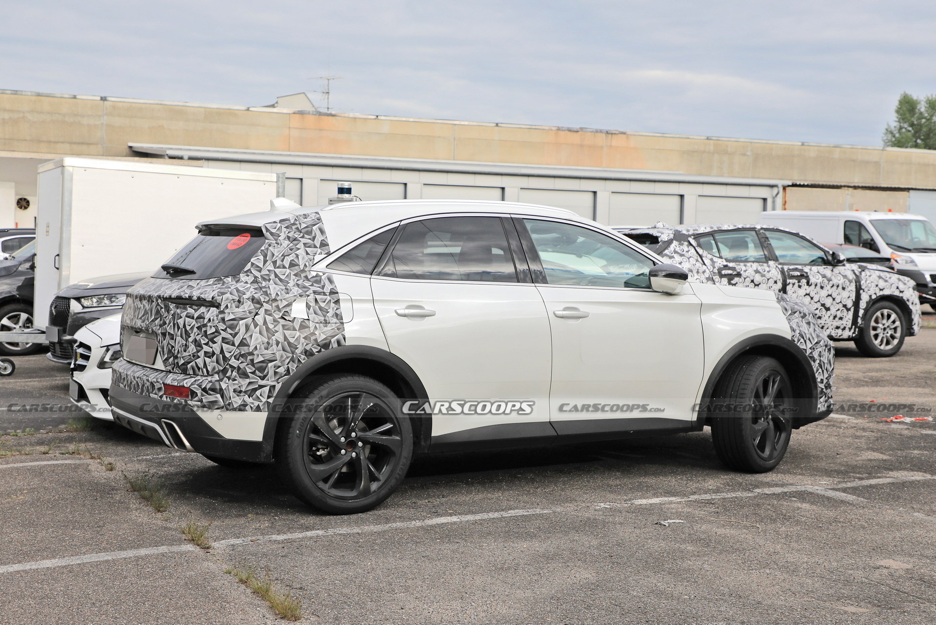 2023 DS 7 Crossback Facelift Spied Hiding Subtle Design Tweaks For More Modern Looks