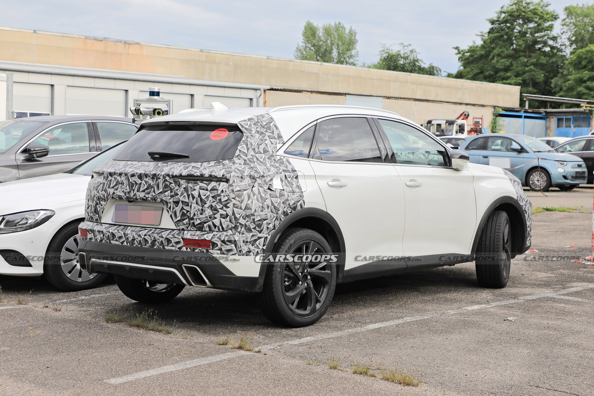 2023 DS 7 Crossback Facelift Spied Hiding Subtle Design Tweaks For More Modern Looks