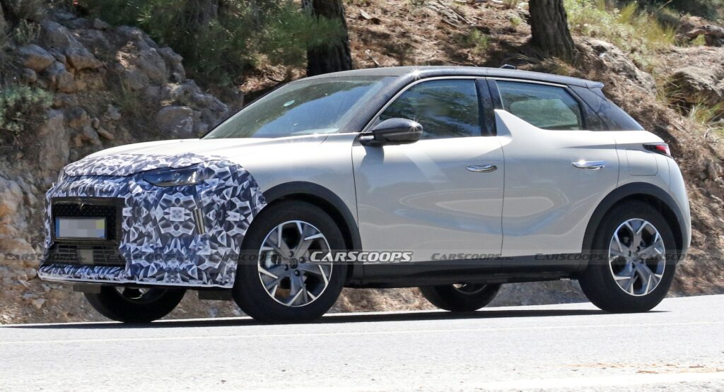  2023 DS 3 Crossback Facelift Spied, Will Keep Its Frog-Style Face