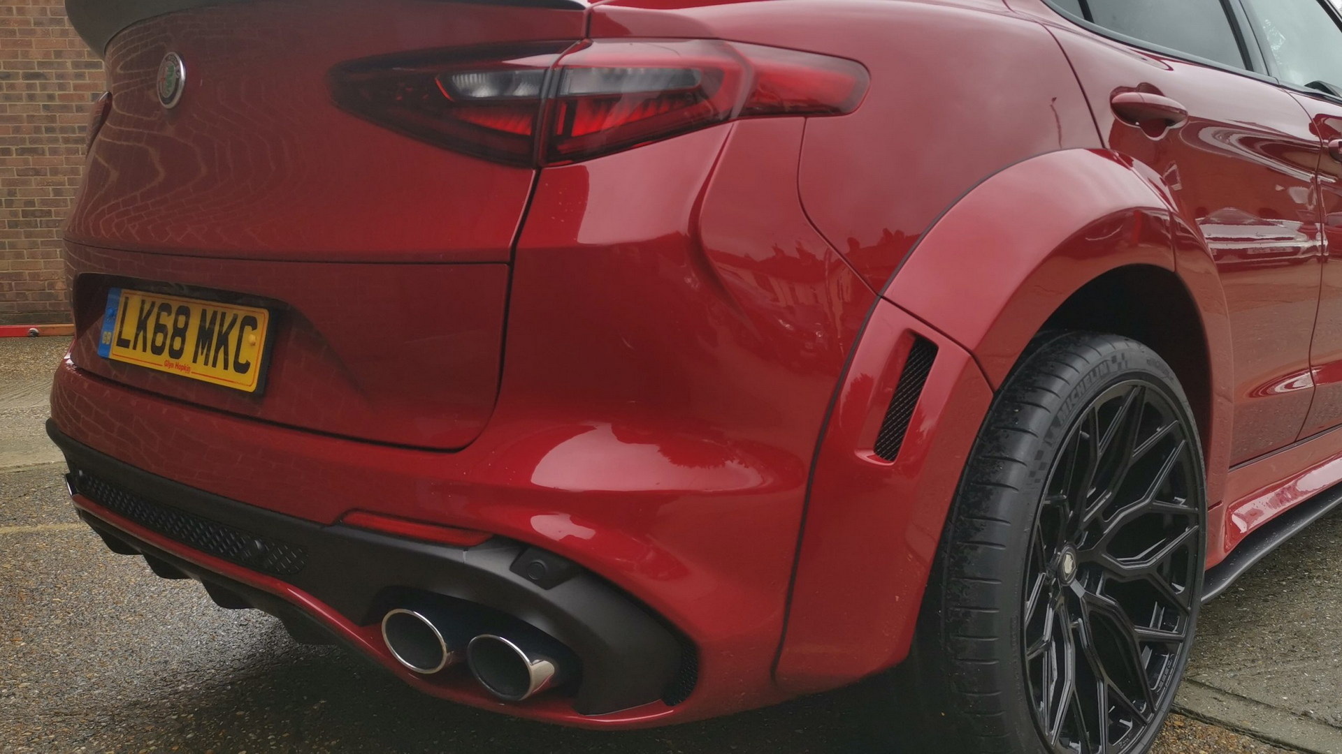 Alfa Romeo Stelvio Goes All Fast & Furious With A Wide Bodykit