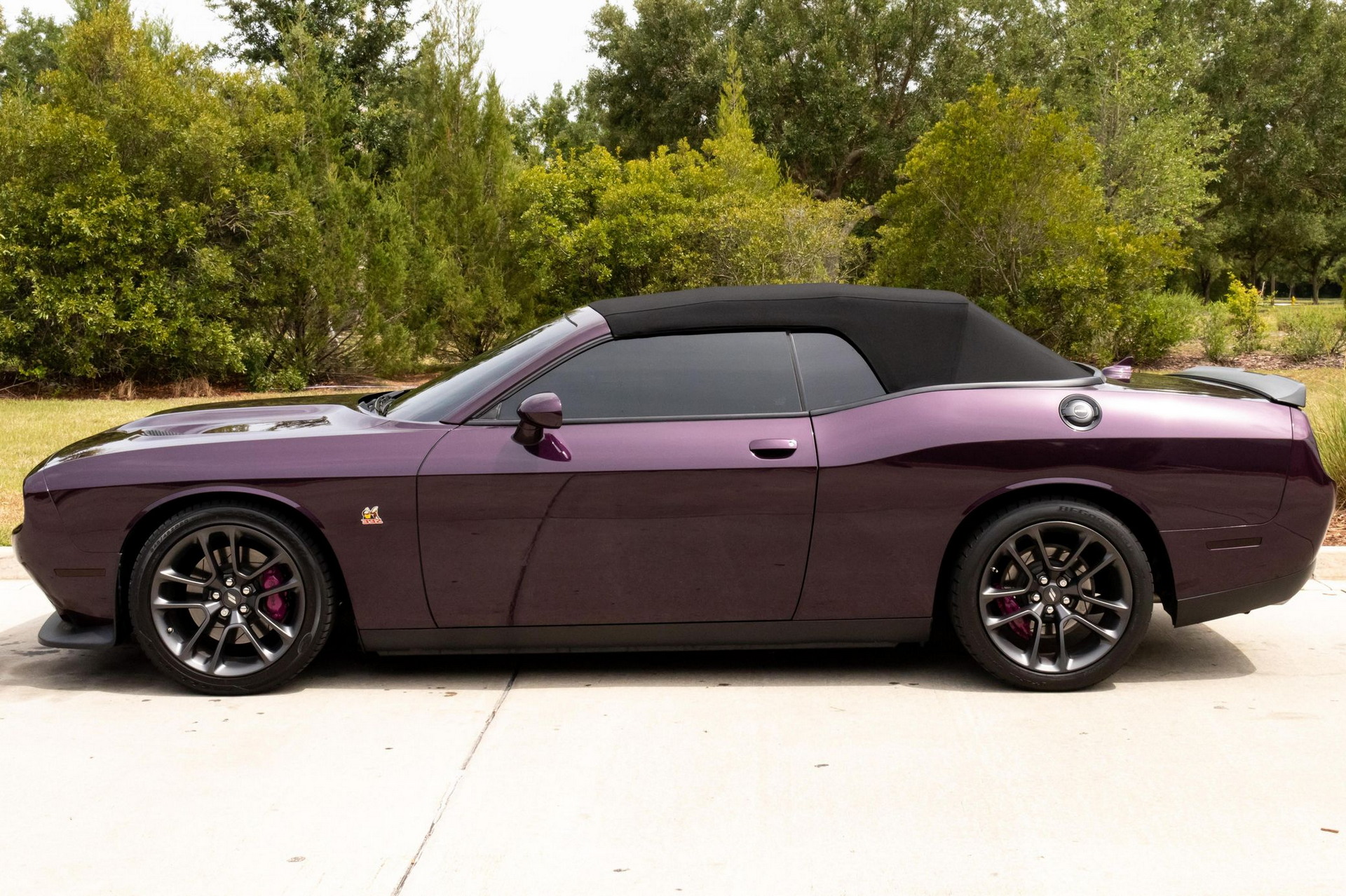How Much Is This Unique Drop Top Dodge Challenger Scat Pack Worth To You?
