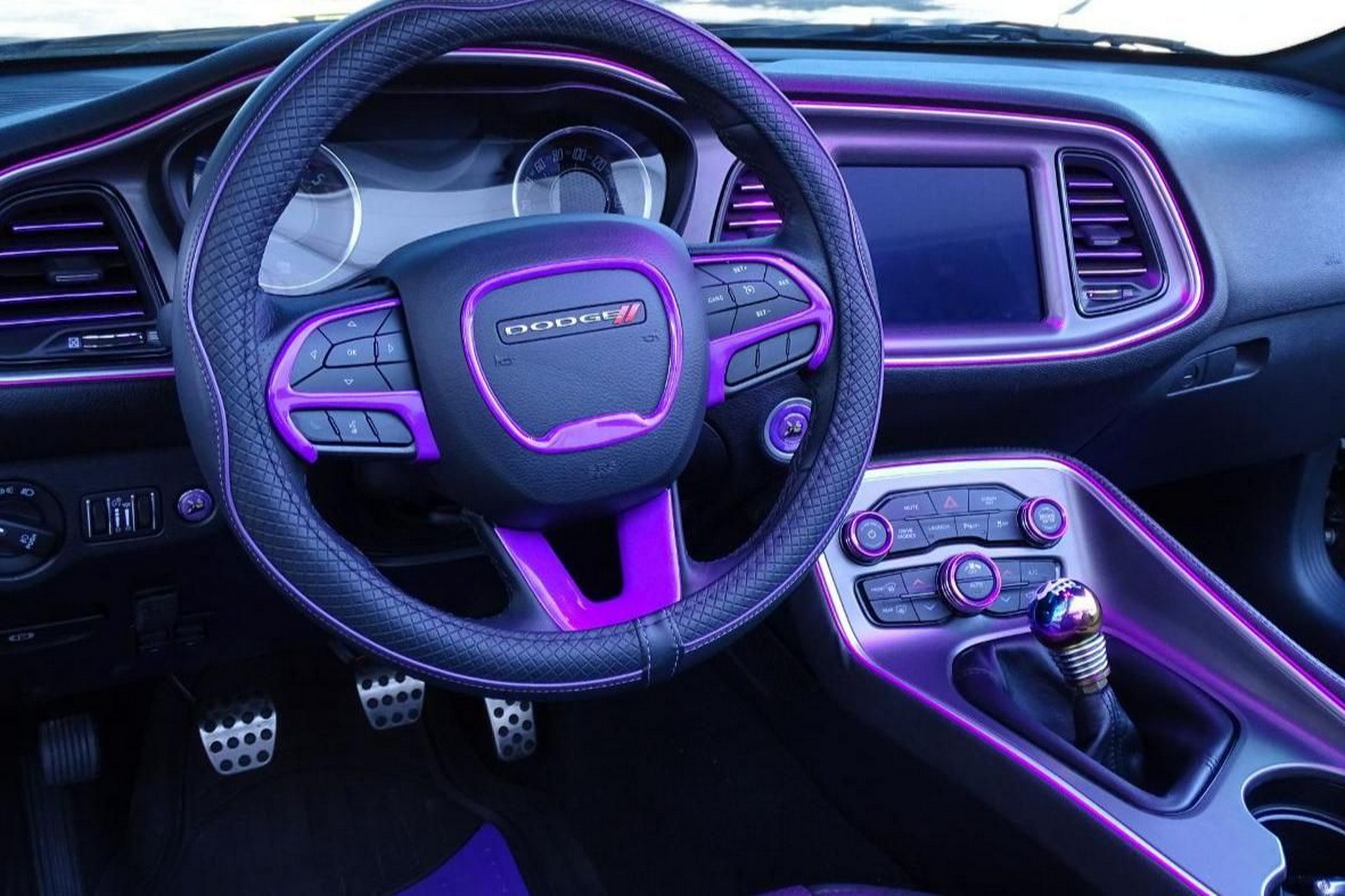 How Much Is This Unique Drop Top Dodge Challenger Scat Pack Worth To You?