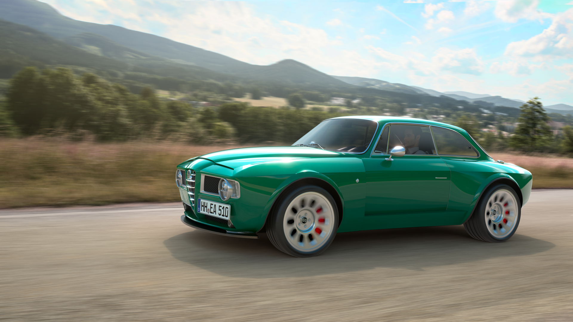 $430,000 Alfa Romeo GT Restomod Will Feature The 540HP V6 Heart Of The Giulia Quadrifoglio