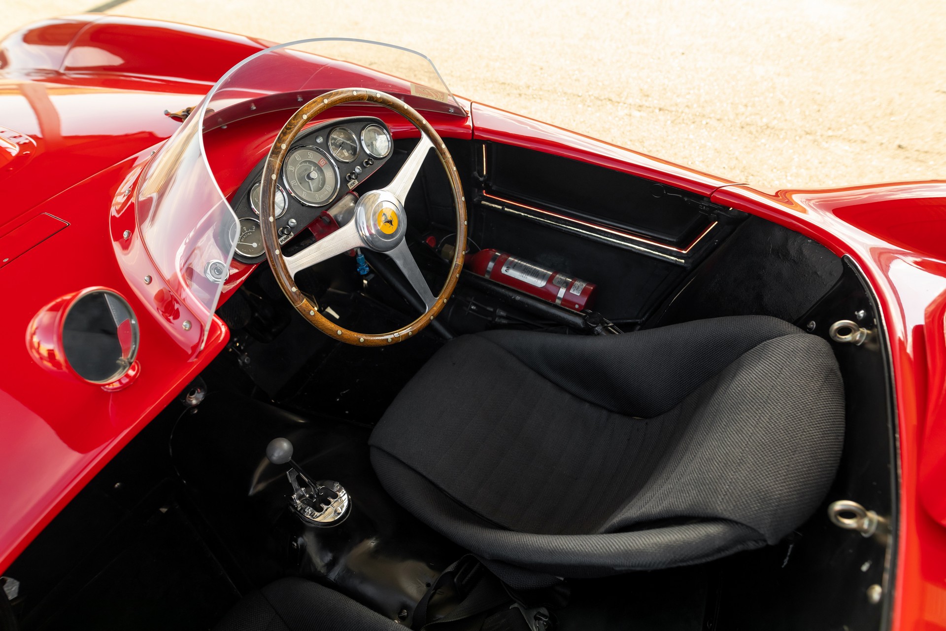 1955 Ferrari 410 Sport Spider Was Driven By Fangio And Shelby