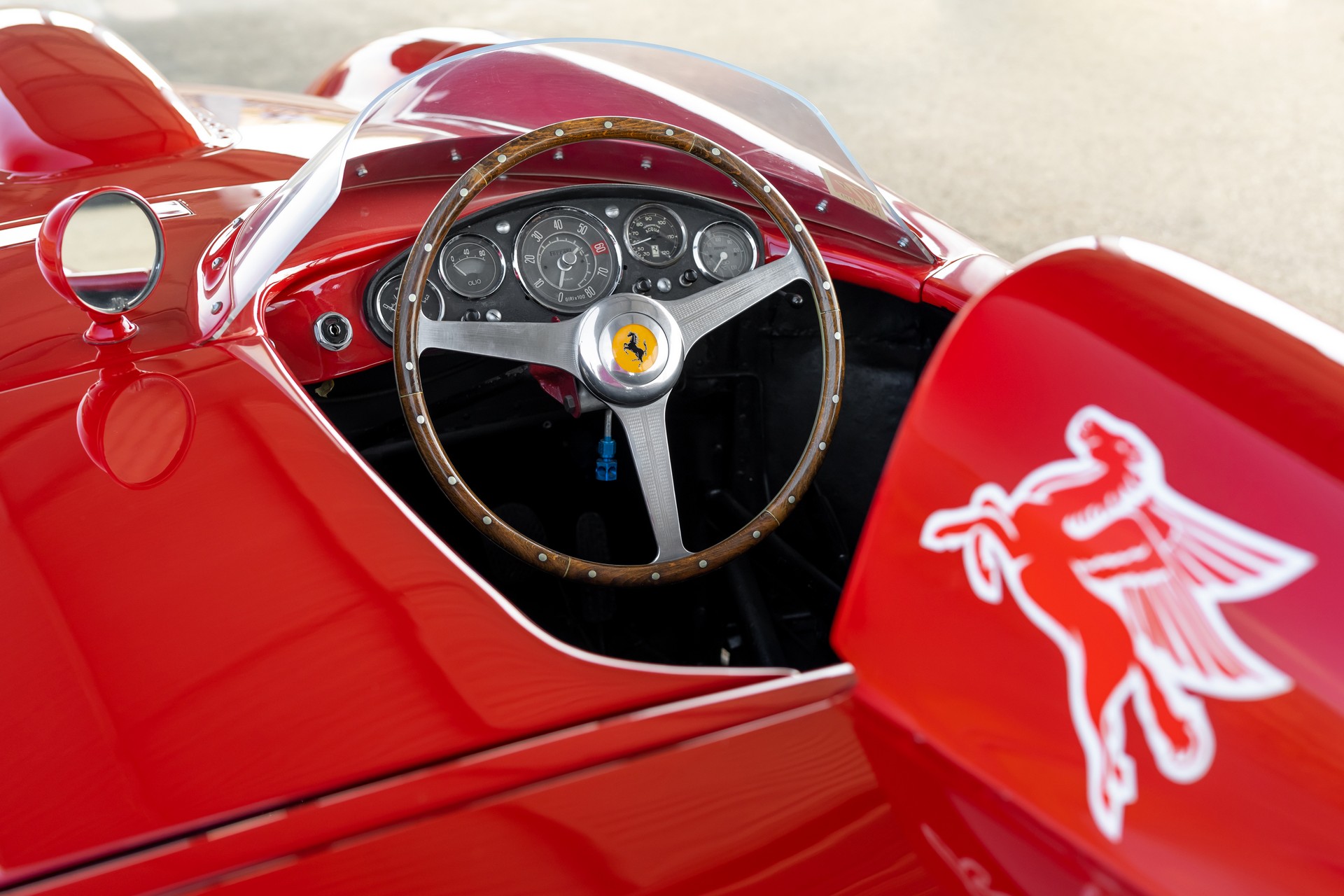 1955 Ferrari 410 Sport Spider Was Driven By Fangio And Shelby