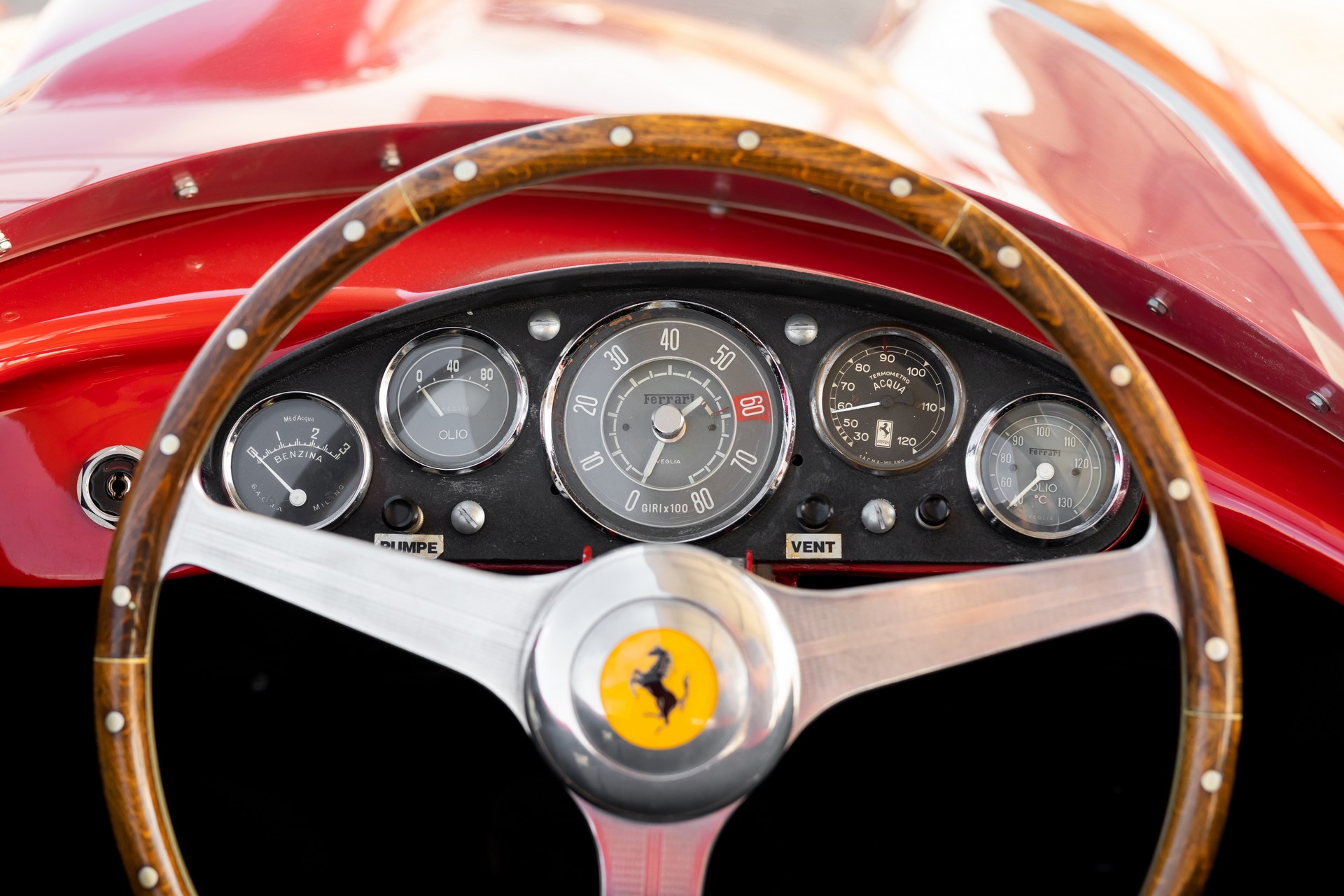 1955 Ferrari 410 Sport Spider Was Driven By Fangio And Shelby