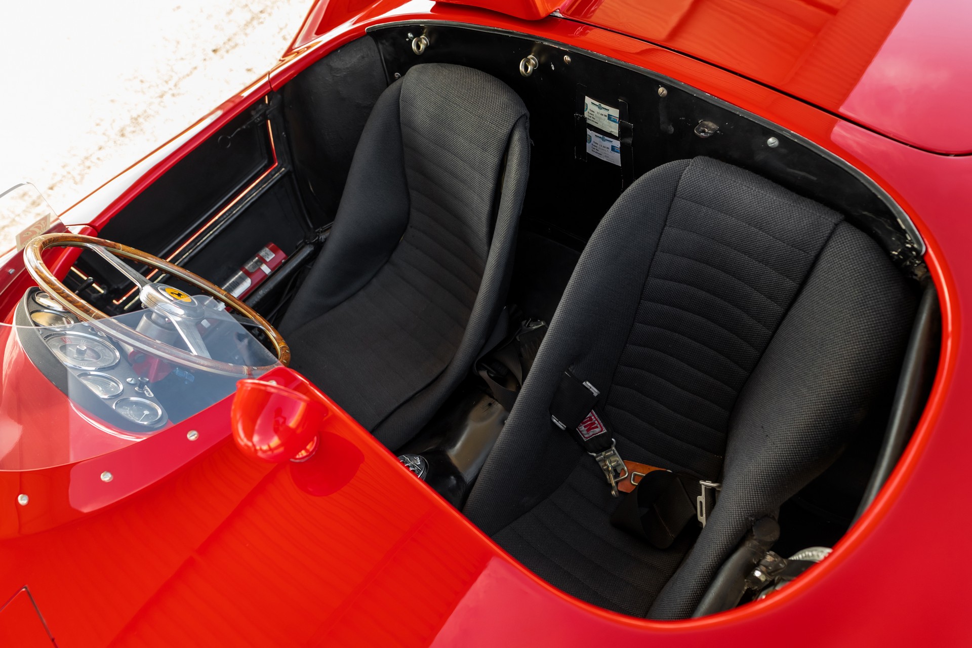 1955 Ferrari 410 Sport Spider Was Driven By Fangio And Shelby