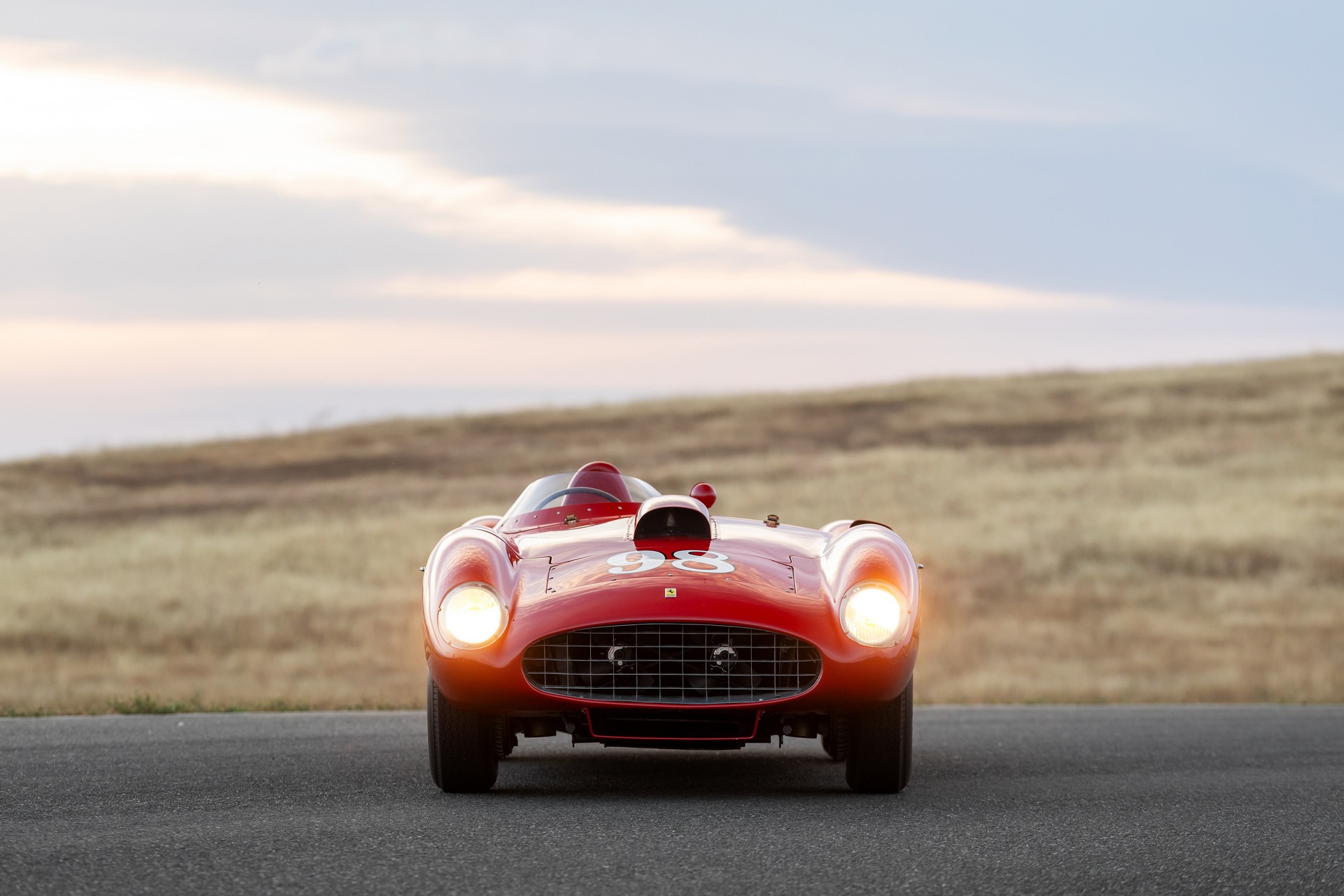 1955 Ferrari 410 Sport Spider Was Driven By Fangio And Shelby