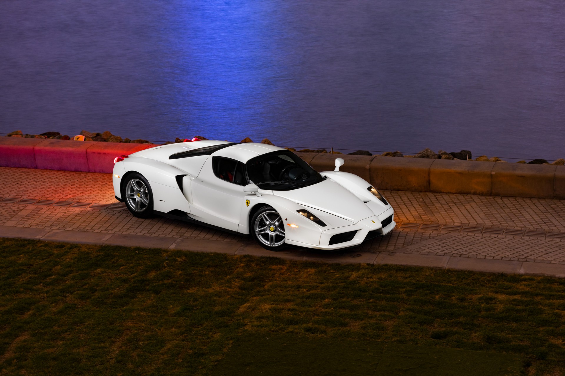 World’s Only White Ferrari Enzo Has Come Out Of Hiding And Is Hitting The Market