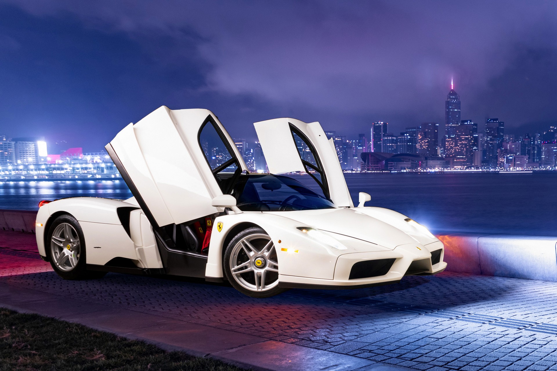 World’s Only White Ferrari Enzo Has Come Out Of Hiding And Is Hitting The Market