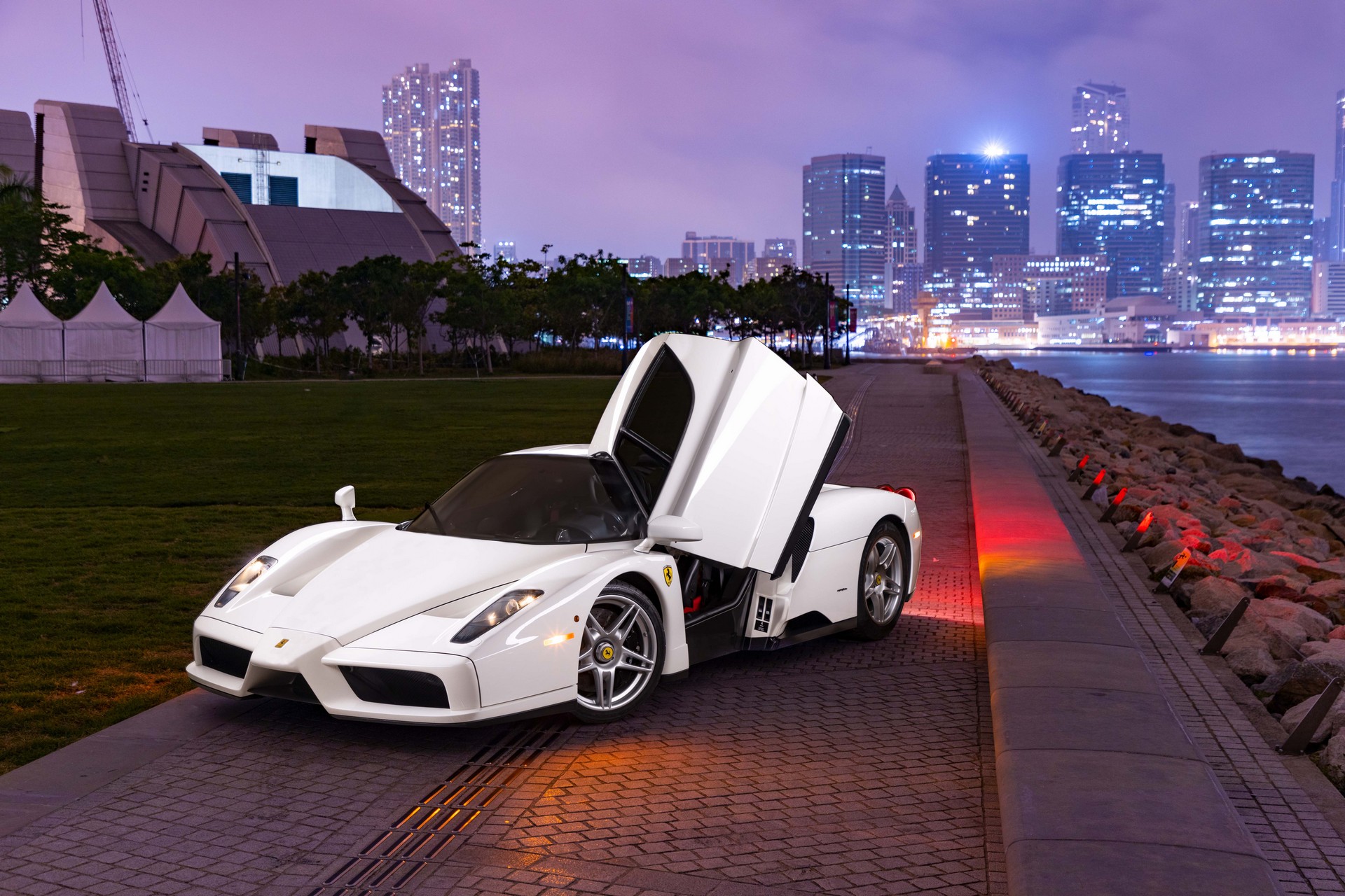 World’s Only White Ferrari Enzo Has Come Out Of Hiding And Is Hitting The Market