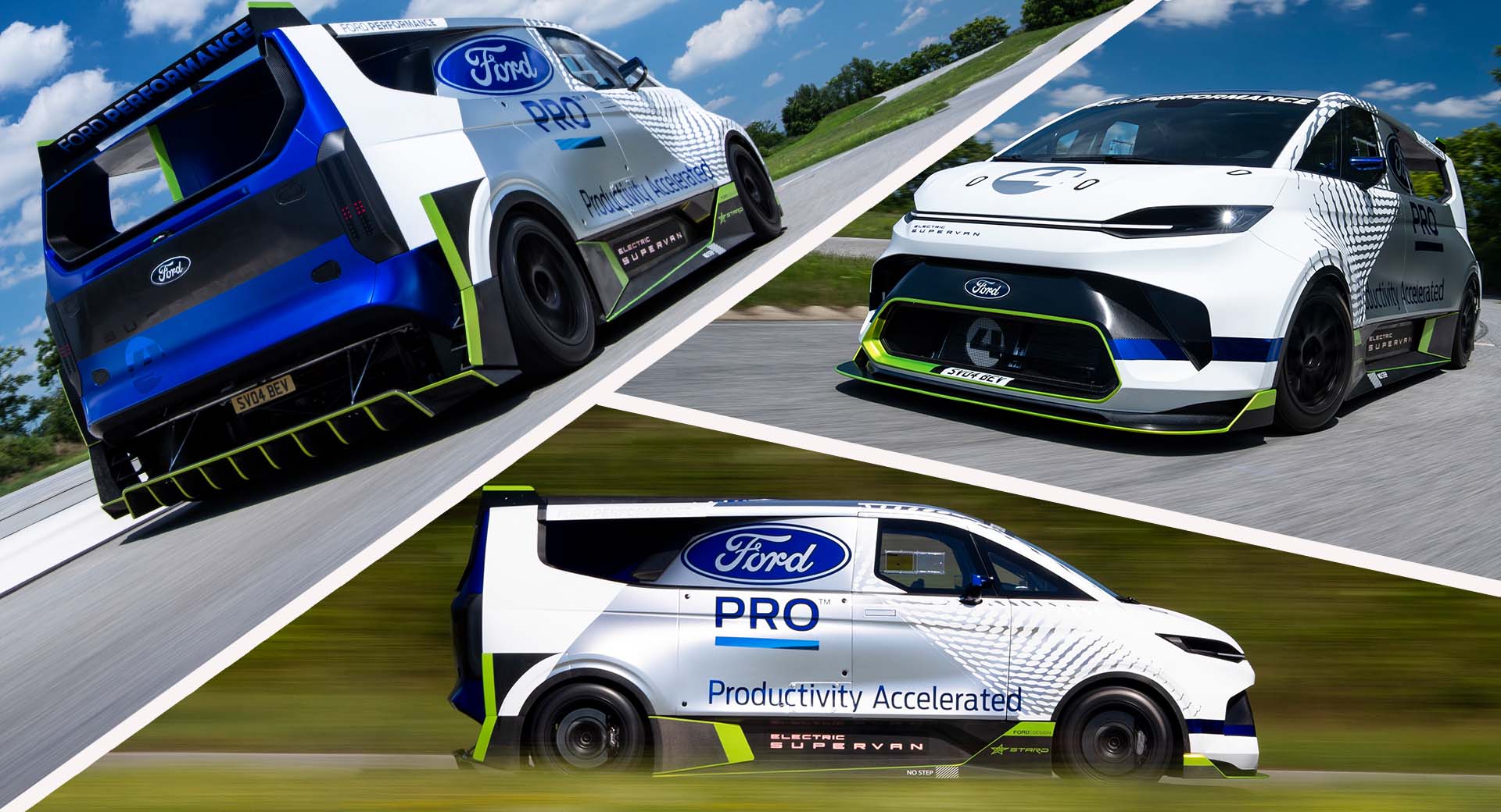2,000-HP Ford Pro Electric SuperVan Concept Does 60 MPH In Less Than 2  Seconds