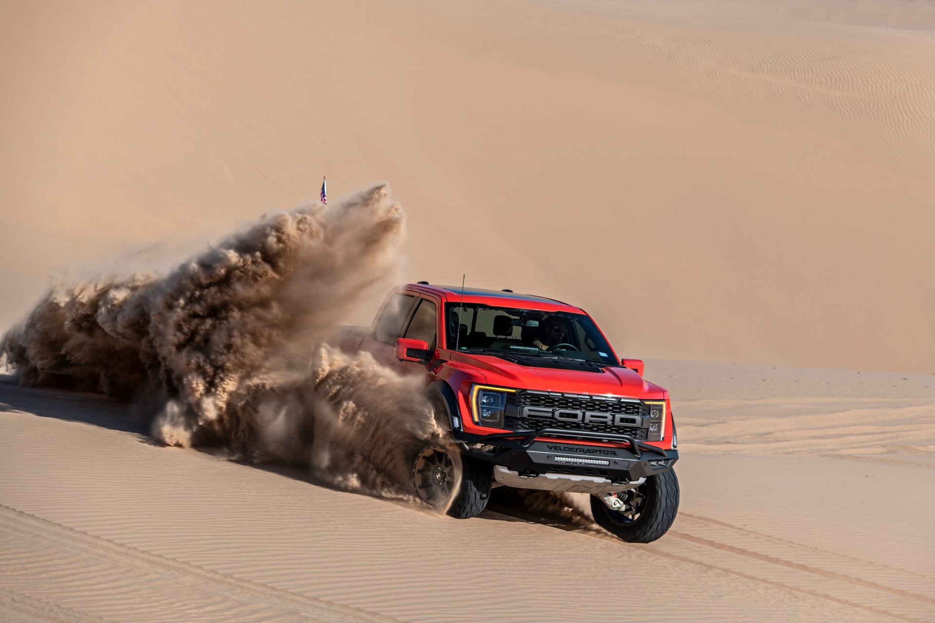 Californian Sand Dunes Are No Match For The 2022 Hennessey VelociRaptor 600