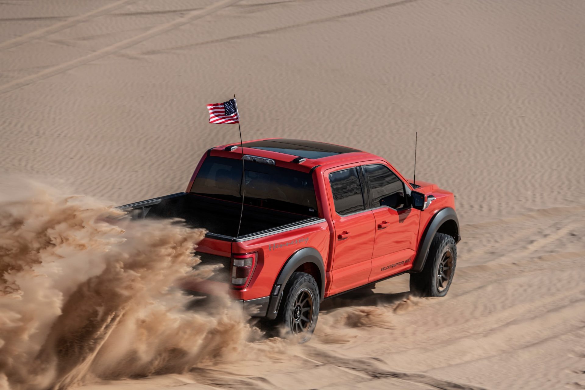 Californian Sand Dunes Are No Match For The 2022 Hennessey VelociRaptor 600