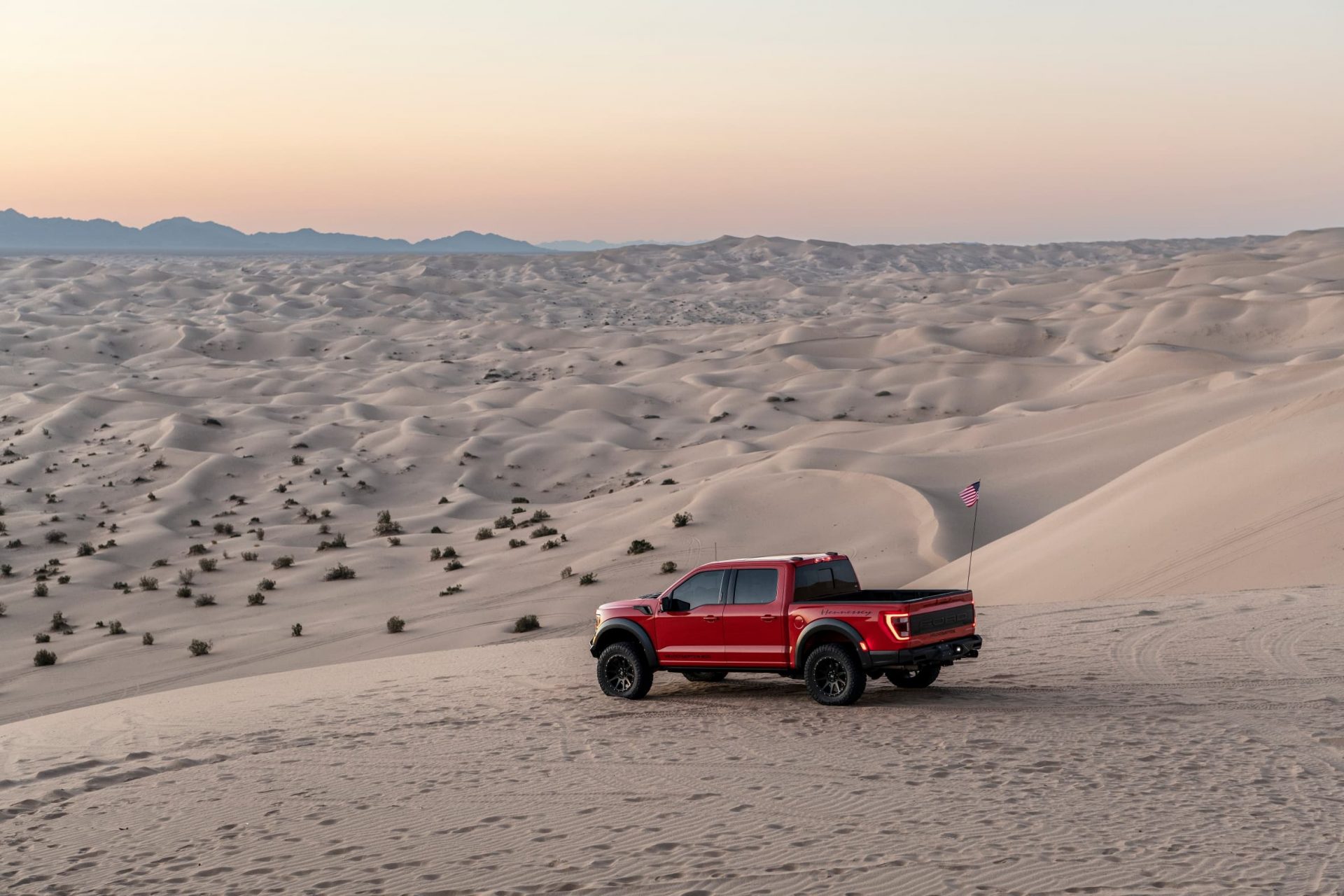 Californian Sand Dunes Are No Match For The 2022 Hennessey VelociRaptor 600