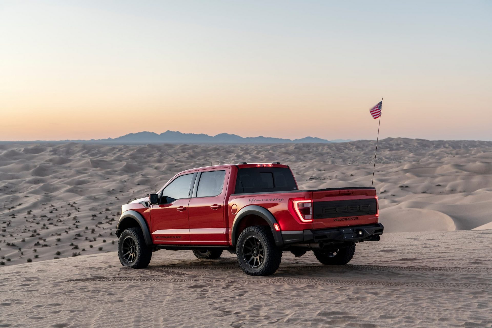 Californian Sand Dunes Are No Match For The 2022 Hennessey VelociRaptor 600