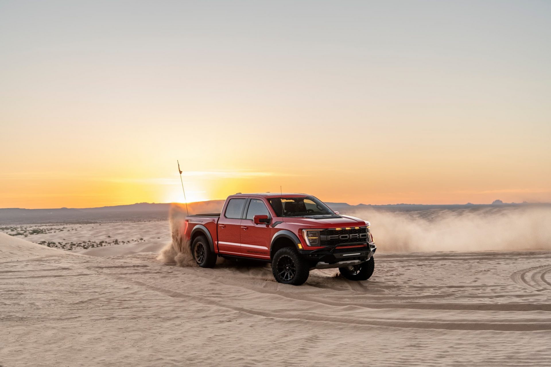 Californian Sand Dunes Are No Match For The 2022 Hennessey VelociRaptor 600
