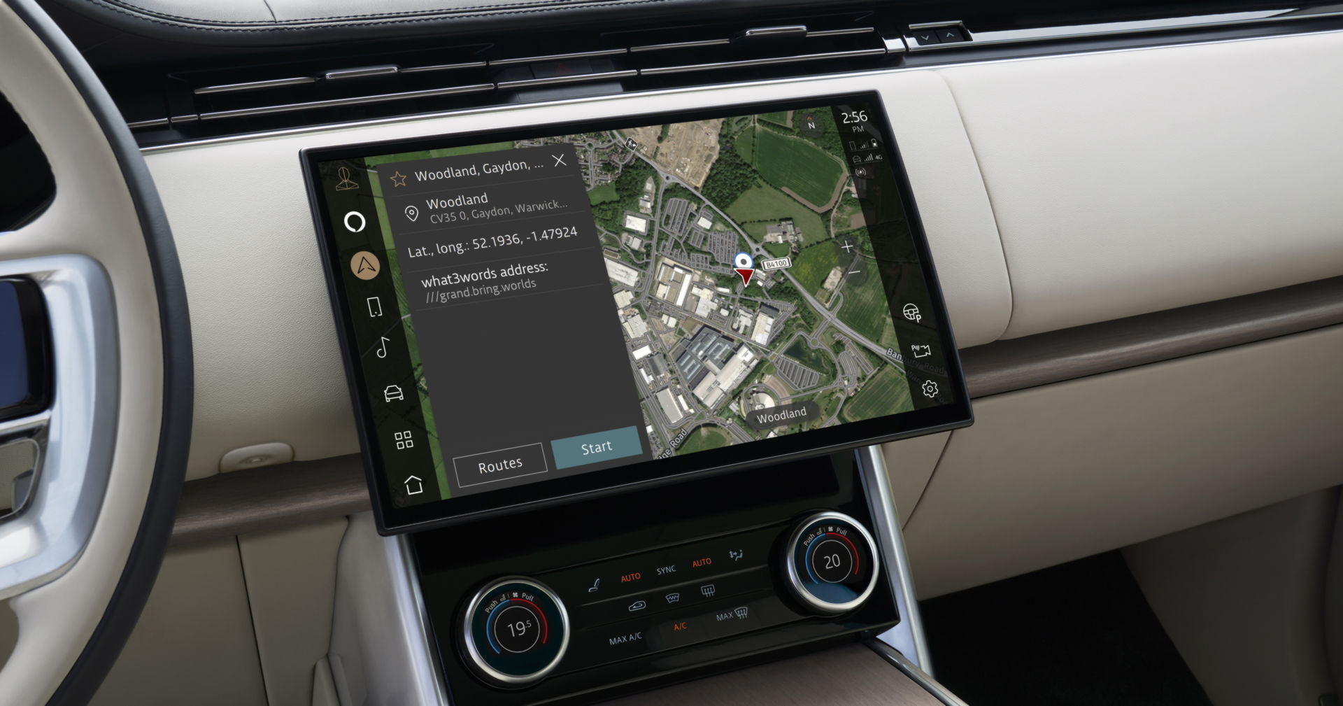 Jaguar Land Rover Introduces What3Words Navigation Through OTA Update