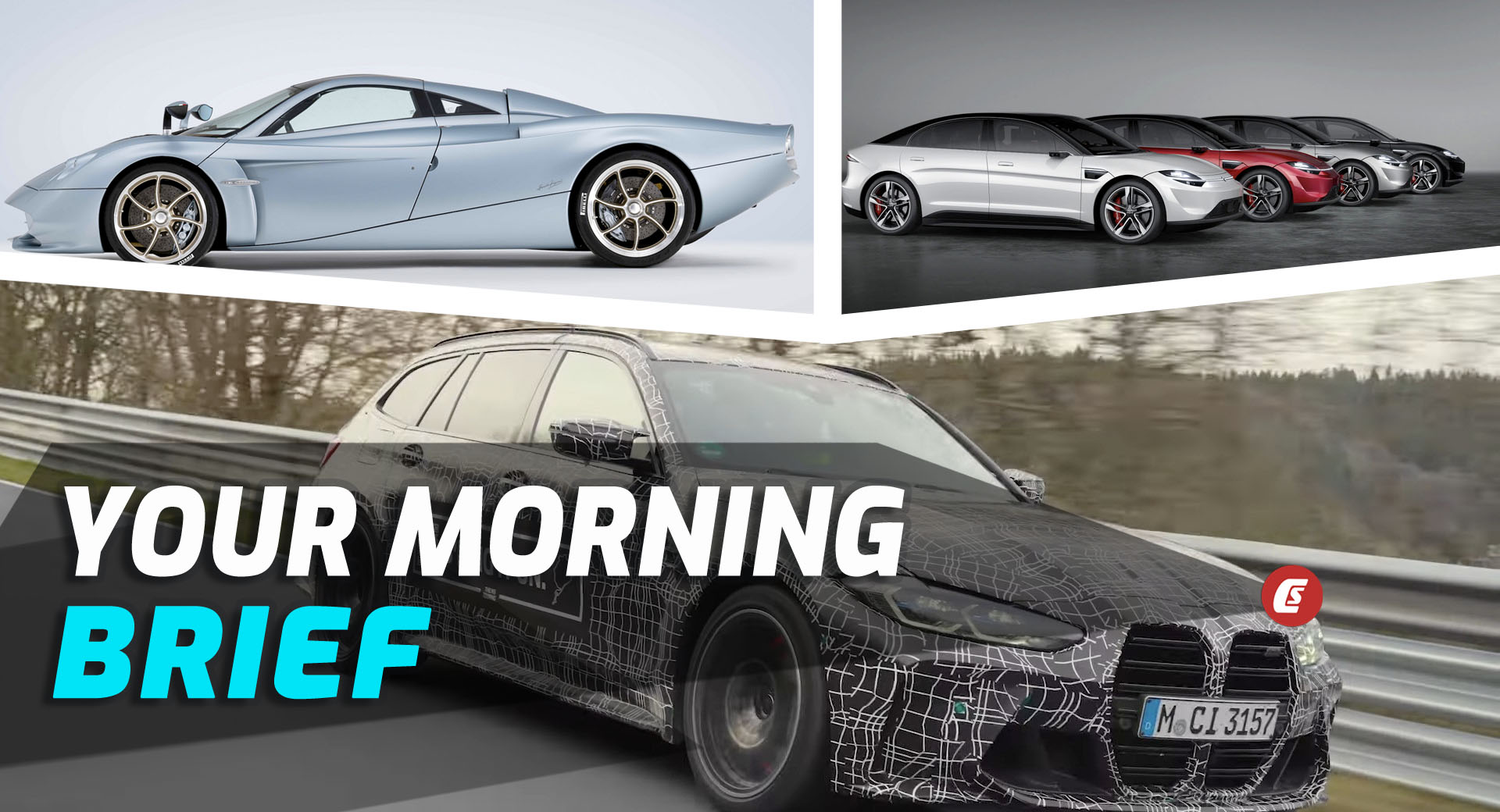 2023 BMW M3 Touring Ring Record, Pagani Huayra Codalunga, And Honda Partners With Sony: Your Morning Brief
