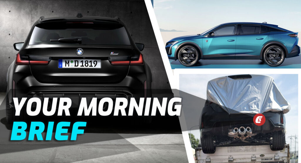  2023 BMW M3 Touring, 2023 Peugeot 408, And 2023 Honda Civic Type R Spied: Your Morning Brief