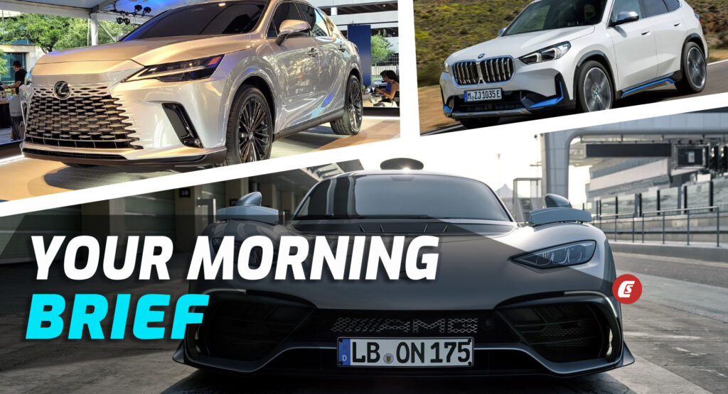  2023 Mercedes-AMG One, 2023 BMW X1, And 2023 Lexus RX: Your Morning Brief