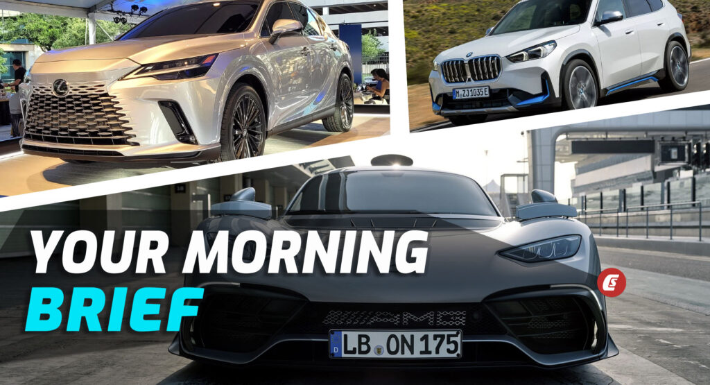 2023 Mercedes-AMG One, 2023 BMW X1, And 2023 Lexus RX: Your Morning Brief