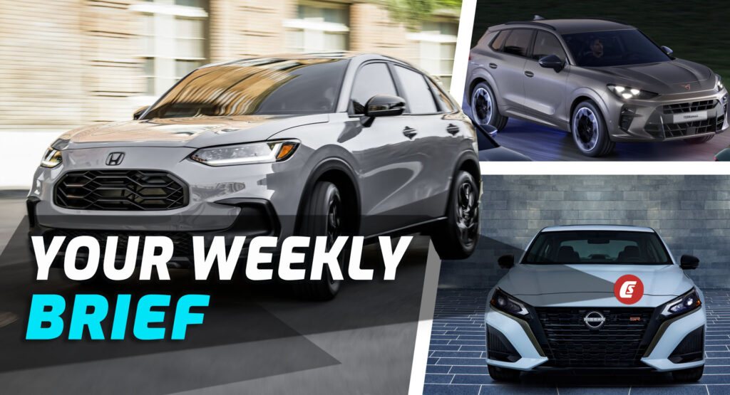  2023 Honda HR-V, 2023 Nissan Altima, And 2024 Cupra Terramar: Your Weekly Brief