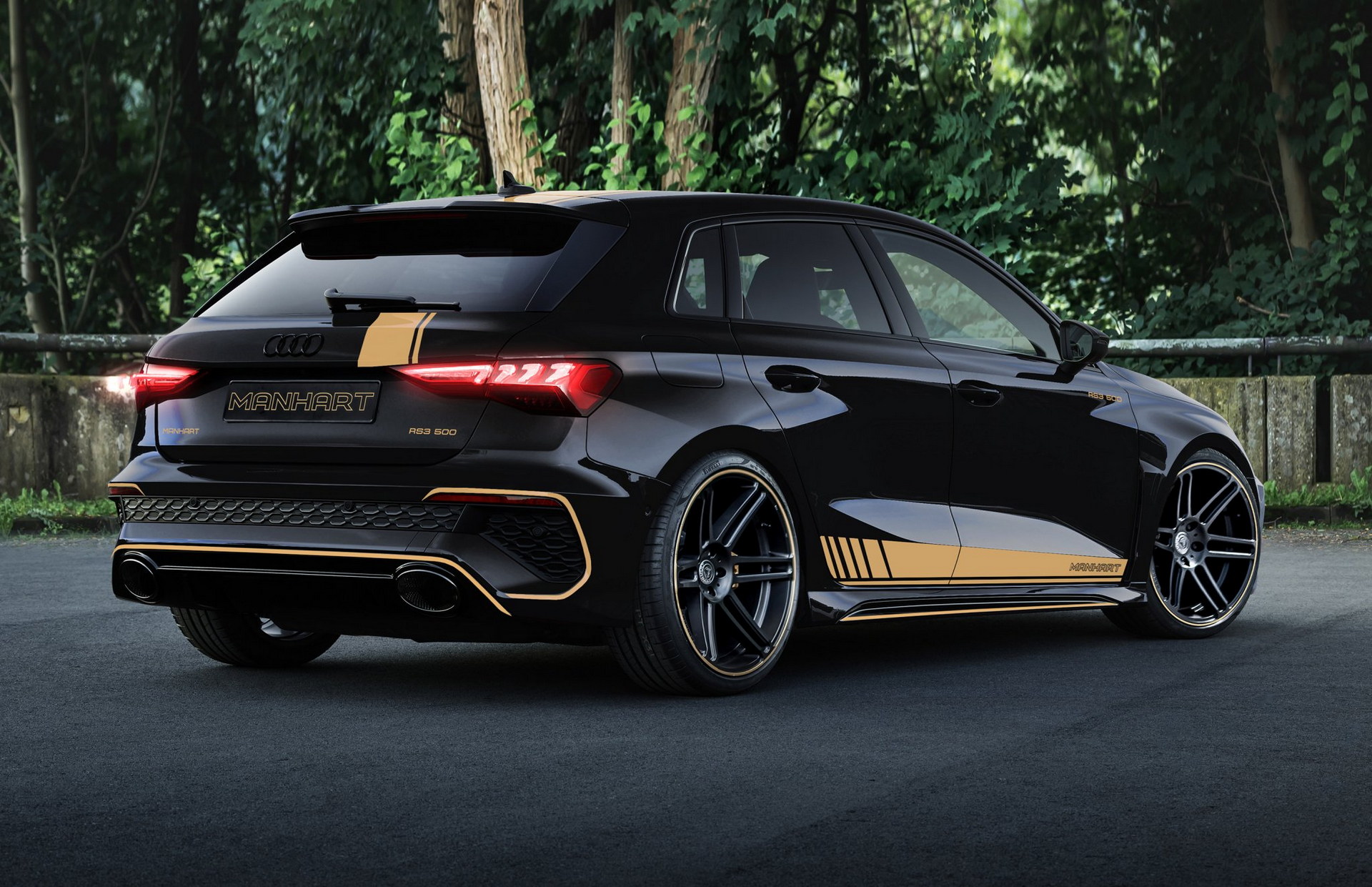 Manhart Previews Tuned Audi RS3 Sportback And Sedan With 493 HP
