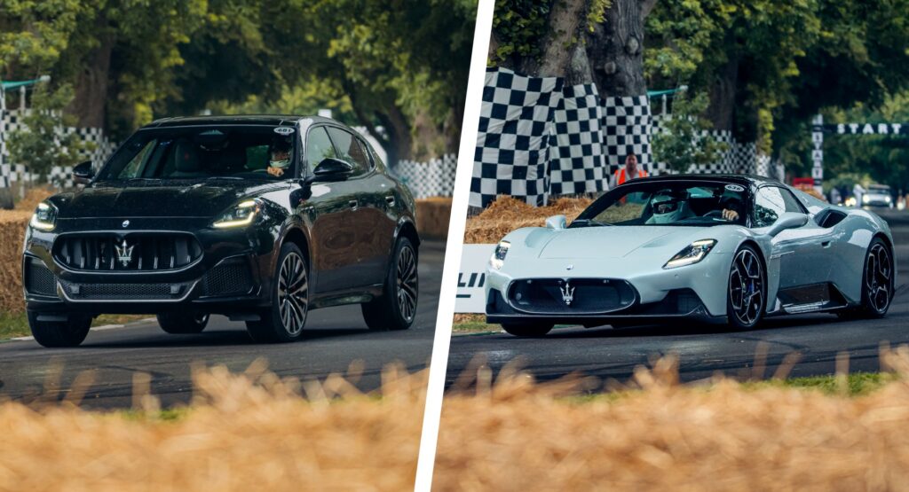  Maserati Brings Grecale Trofeo, MC20 Cielo, And David Beckham To Goodwood