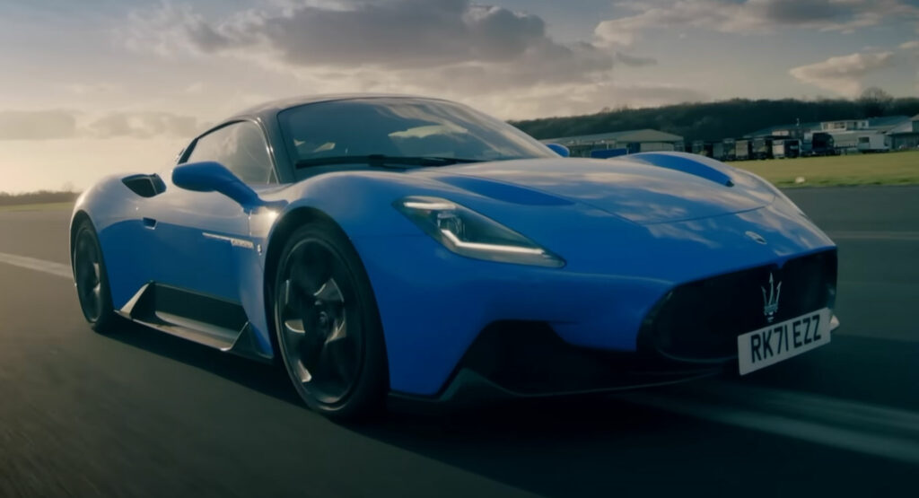  Chris Harris And The Stig Go All-Out In The Maserati MC20