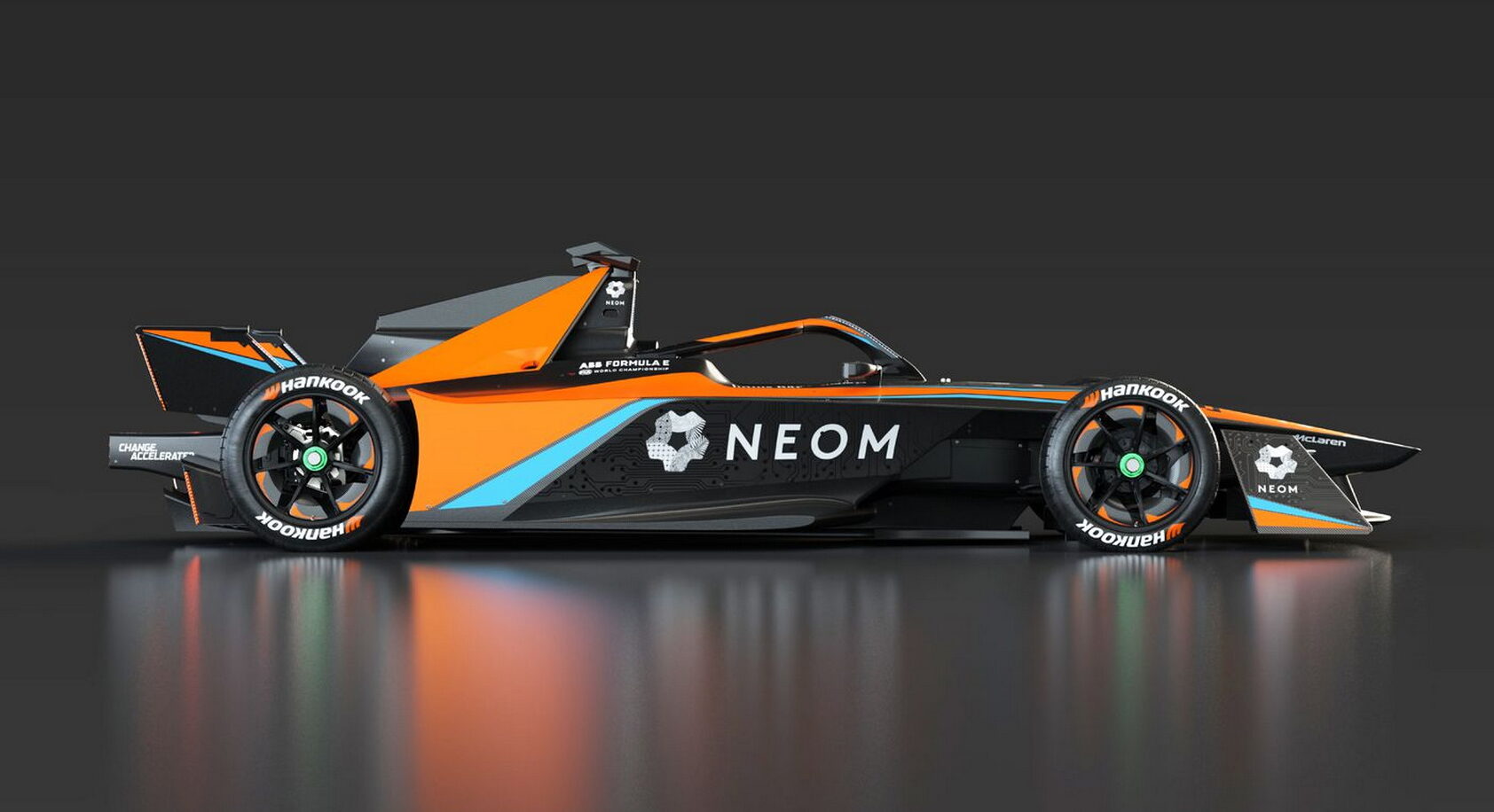 McLaren Reveals Livery For Their First-Ever Formula E Car