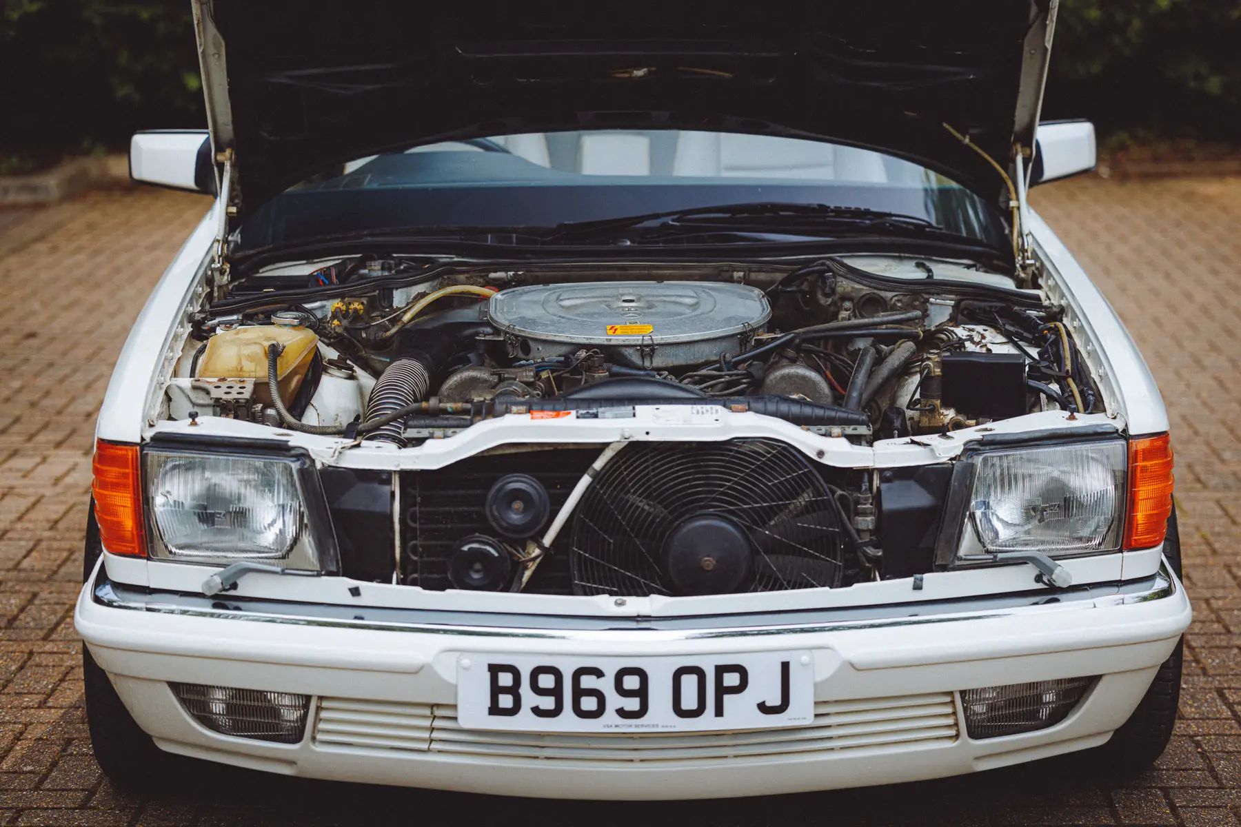 Nothing Screams ’80s Nostalgia Like A Tuned White Mercedes-Benz 500 SEC