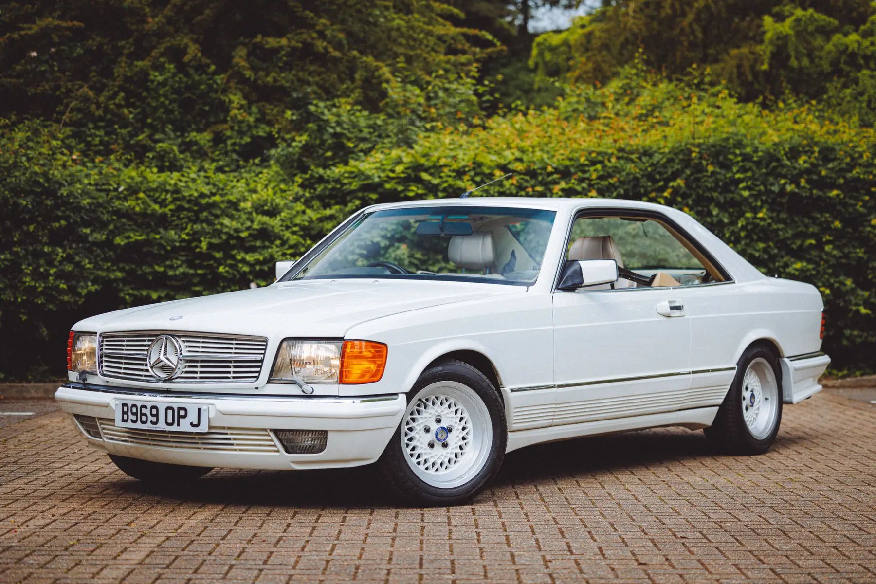 Nothing Screams ’80s Nostalgia Like A Tuned White Mercedes-Benz 500 SEC